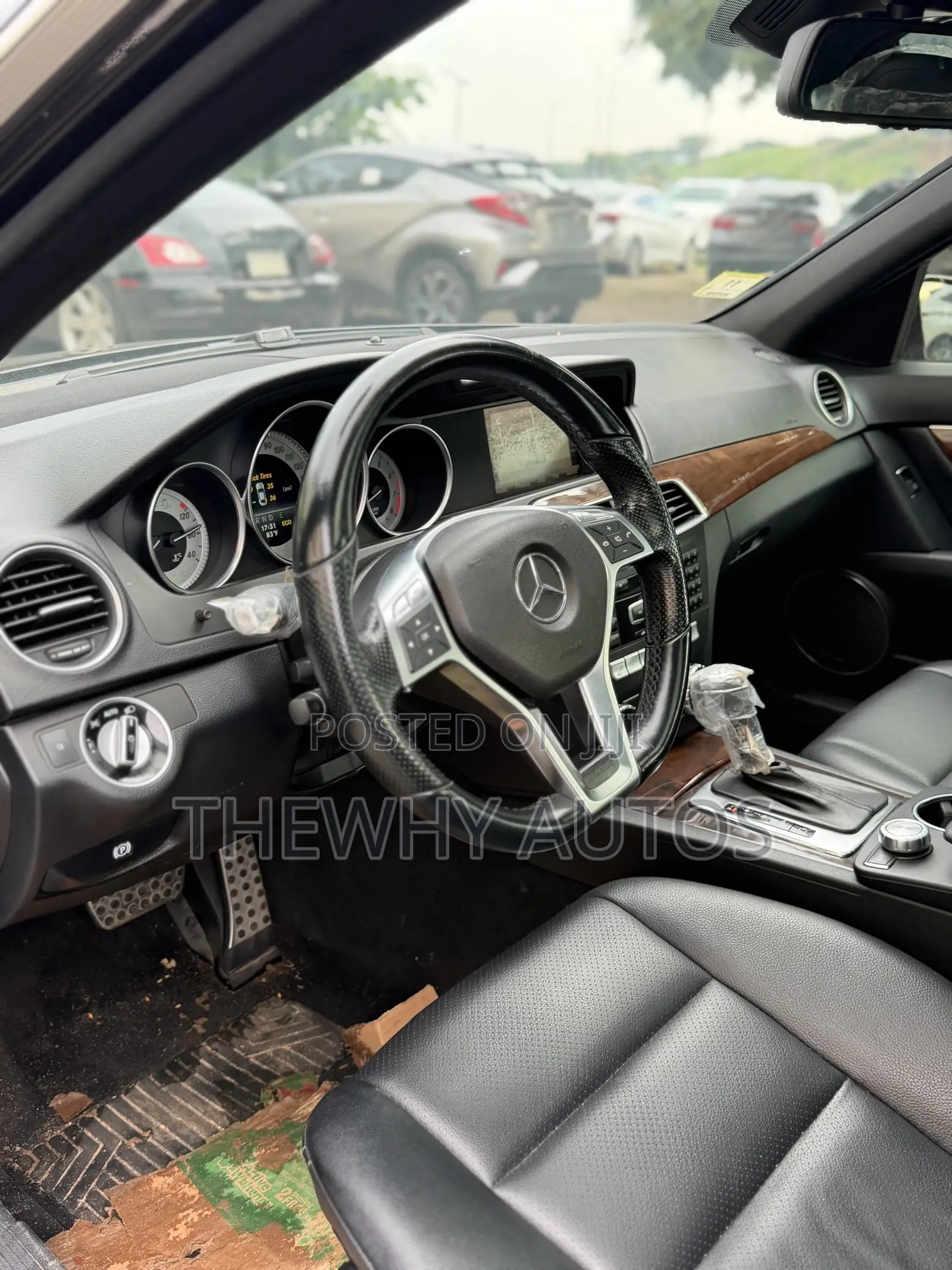 Mercedes-Benz C300 Sport 4Matic Sedan AWD (3.5L 6cyl 7A) 2014 Black