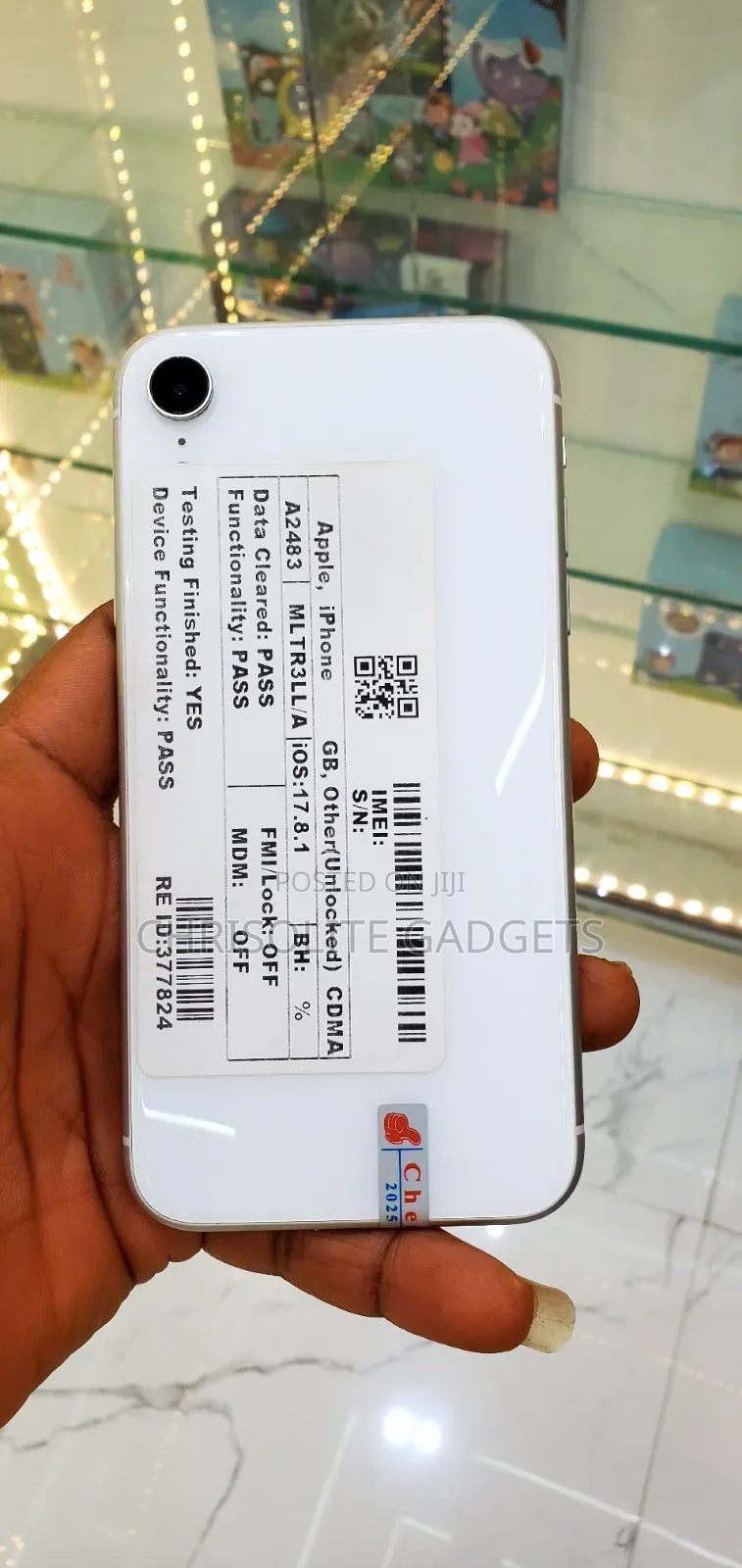 Apple iPhone XR 64 GB White
