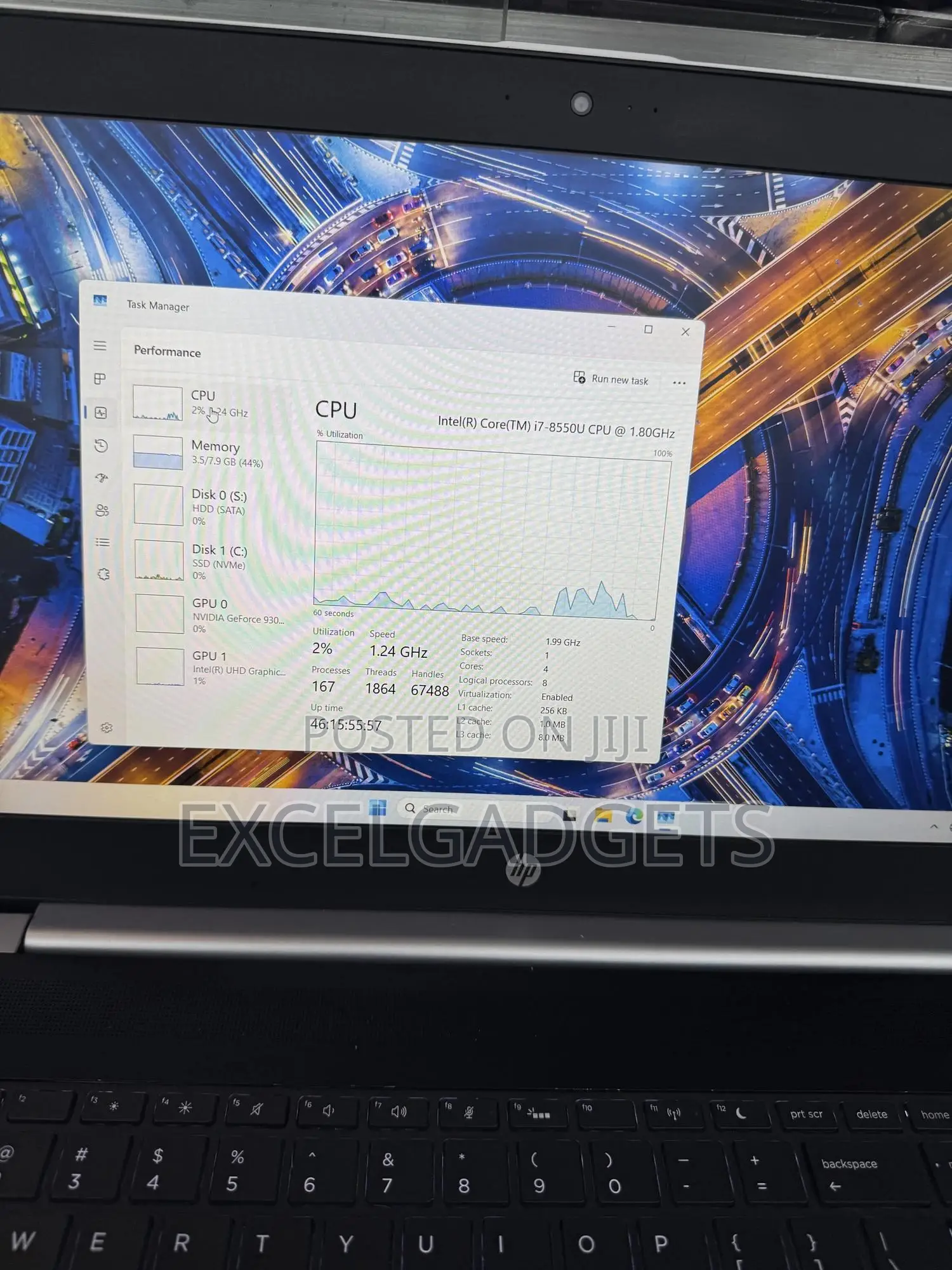 Laptop HP ProBook 450 G5 8GB Intel Core i7 HDD+SSD 256GB