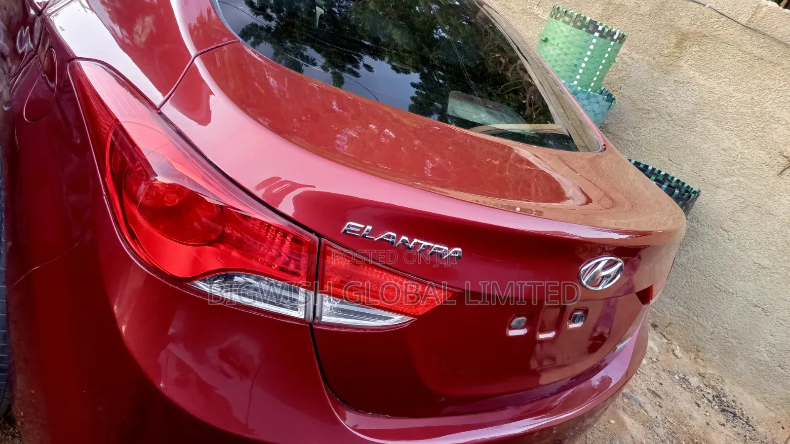 Hyundai Elantra 2014 Red