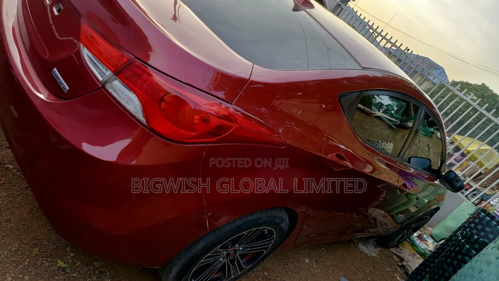 Hyundai Elantra 2014 Red