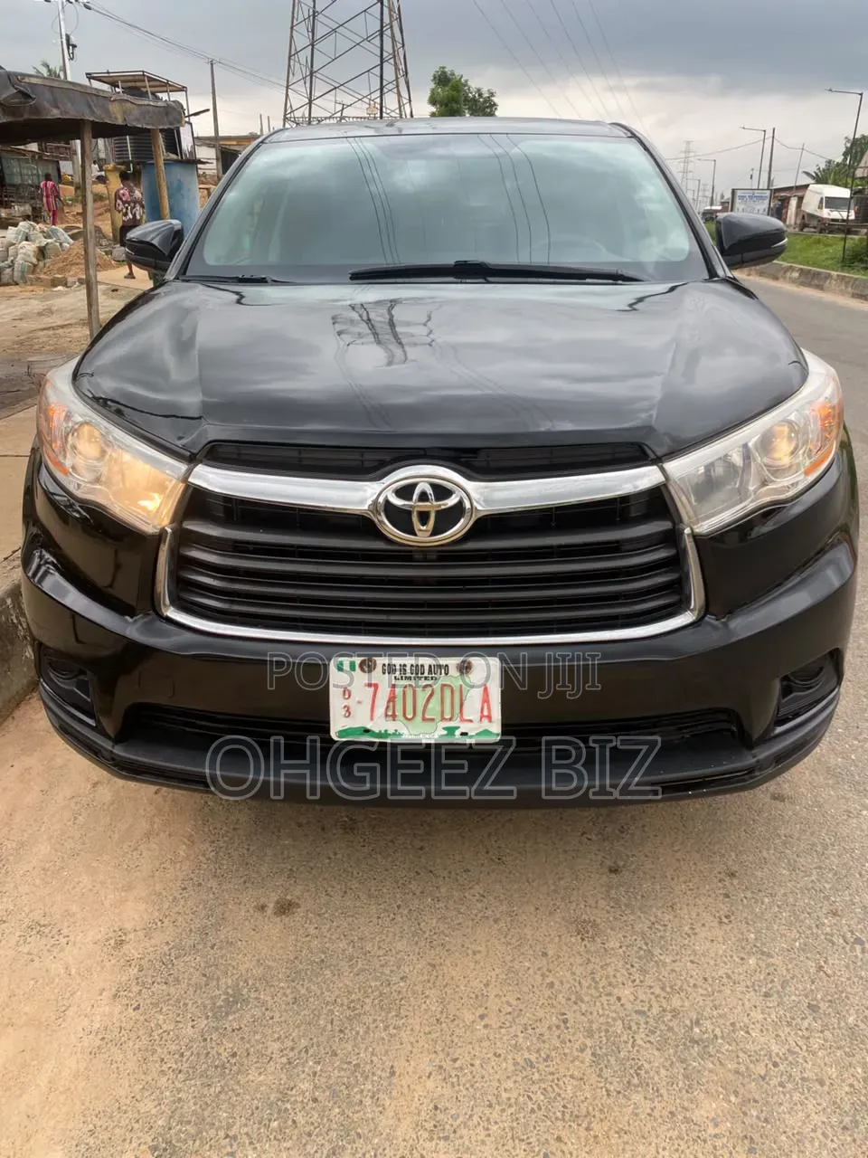 Toyota Highlander Limited 4dr SUV AWD (3.5L 6cyl 6A) 2015 Black