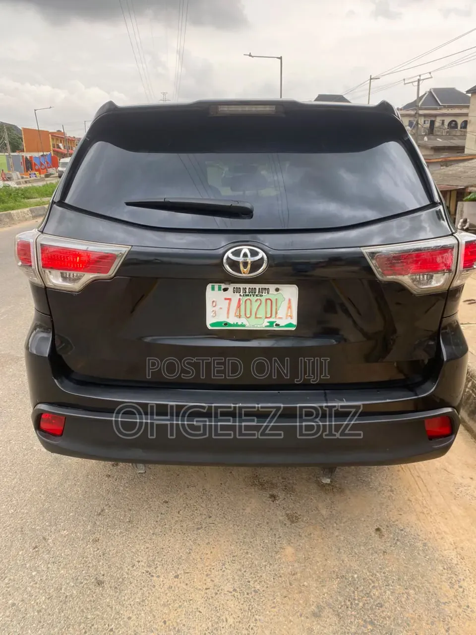 Toyota Highlander Limited 4dr SUV AWD (3.5L 6cyl 6A) 2015 Black