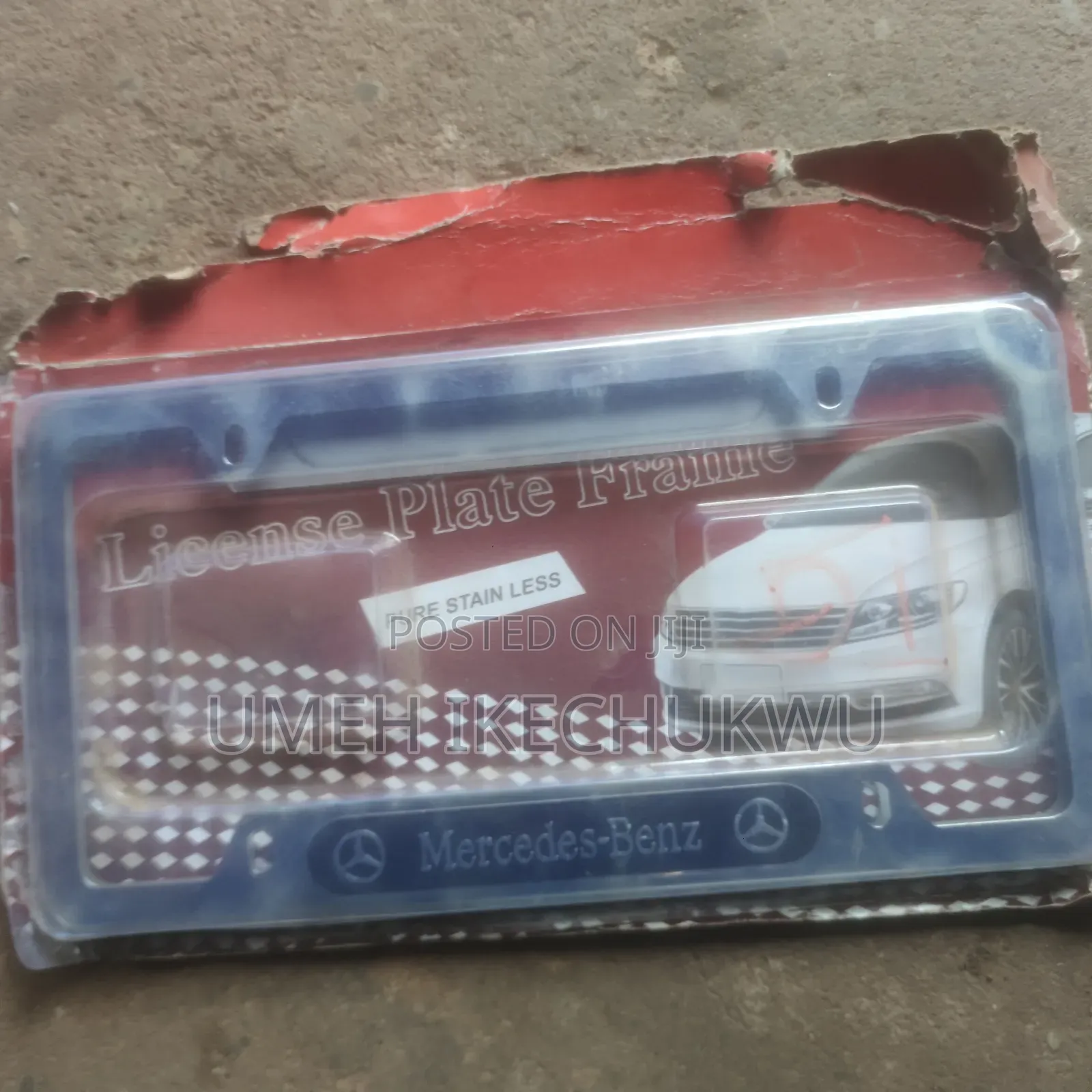 Car Plates Number Cover