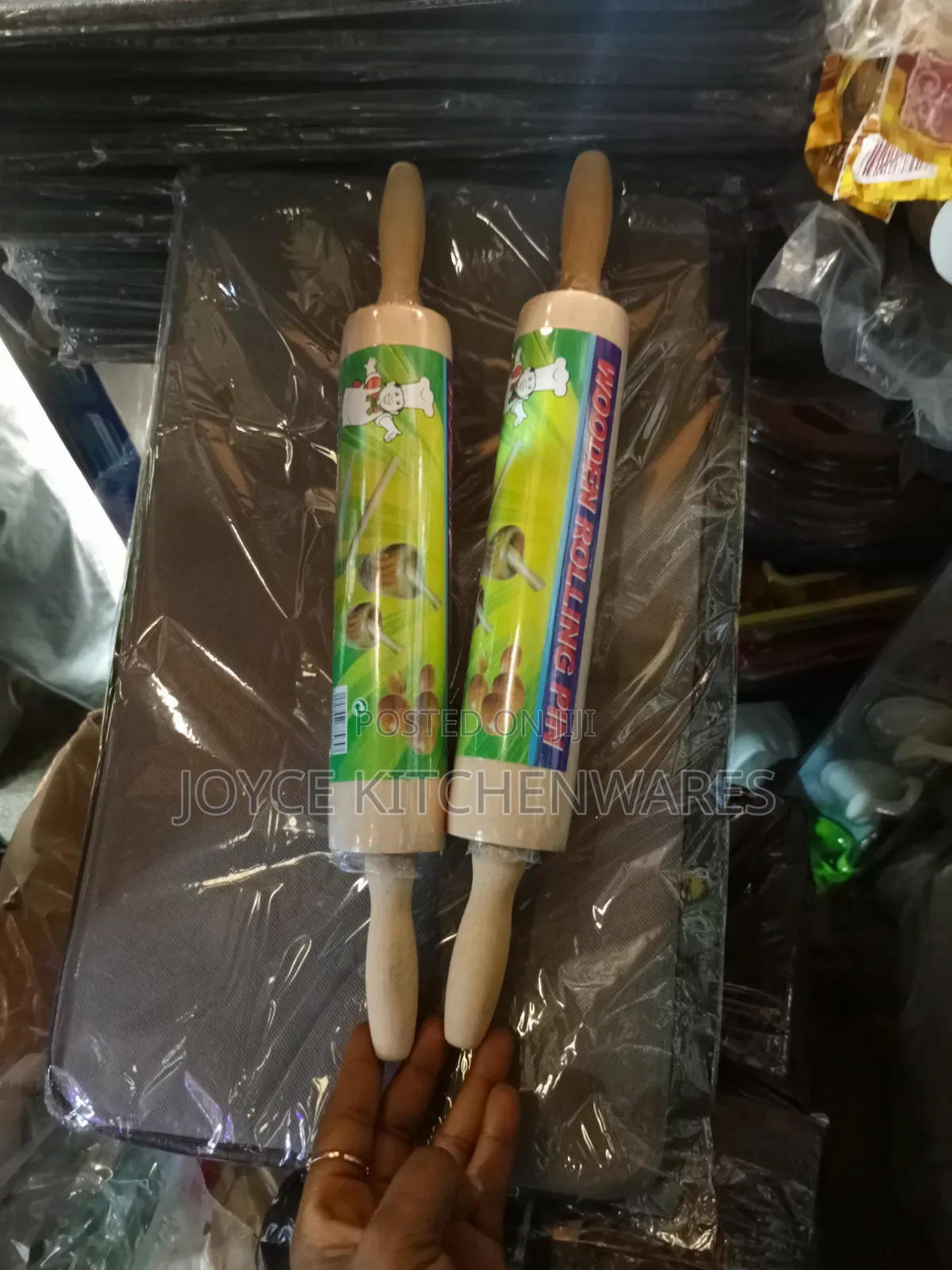 Wooden Movable Rolling Pin(Rolling Stick Bakery Tool)