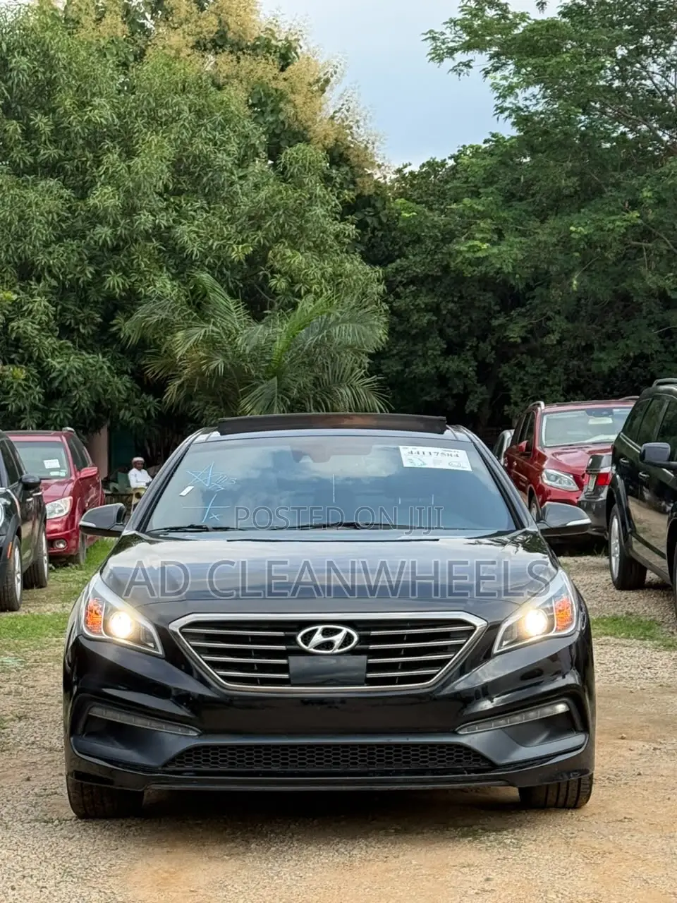 Hyundai Sonata SE 4dr Sedan (2.4L 4cyl 6A) 2015 Black