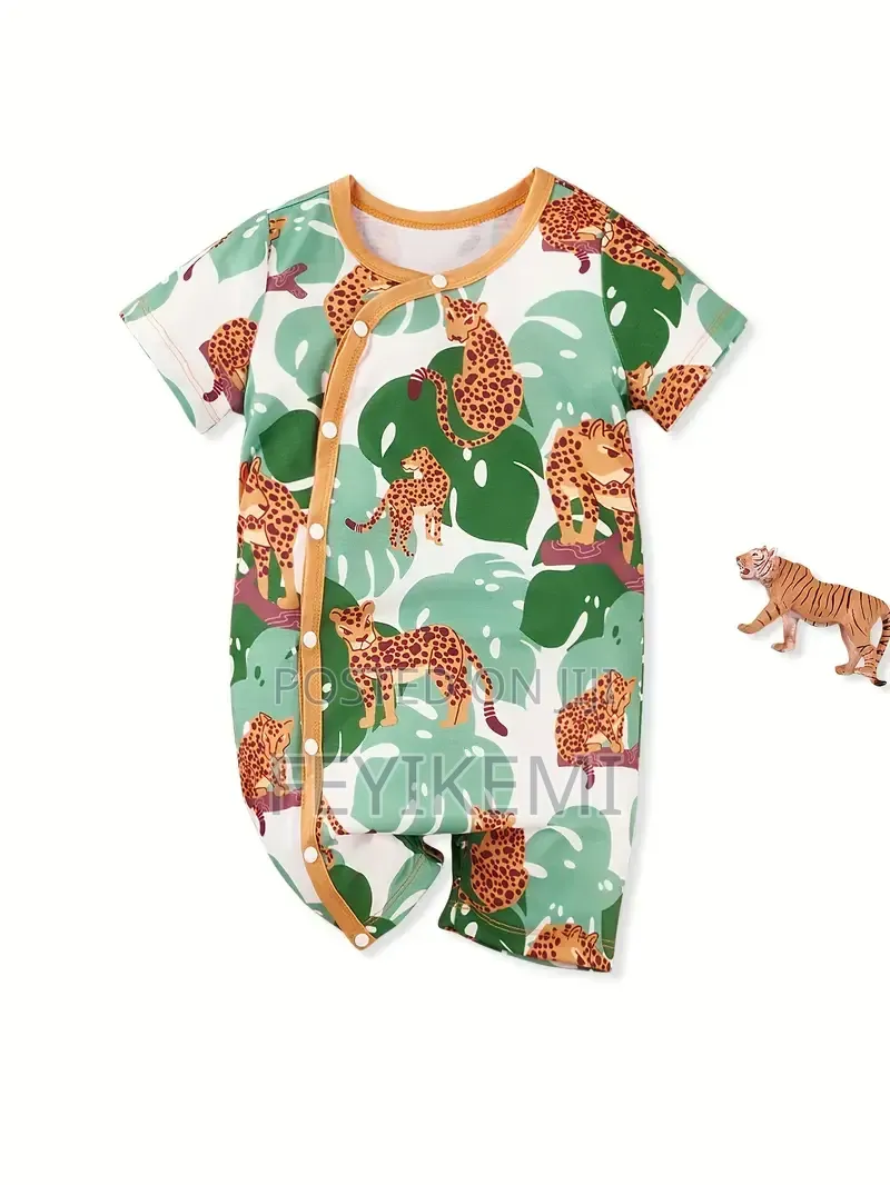 Wild Safari Baby Romper