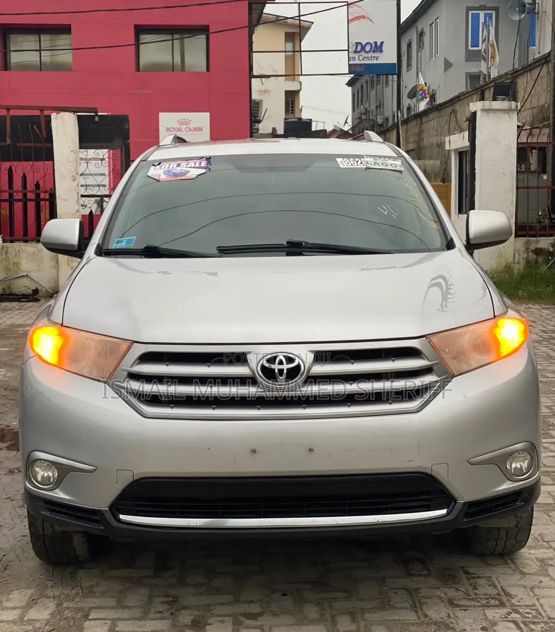 Toyota Highlander Limited 2012 Silver