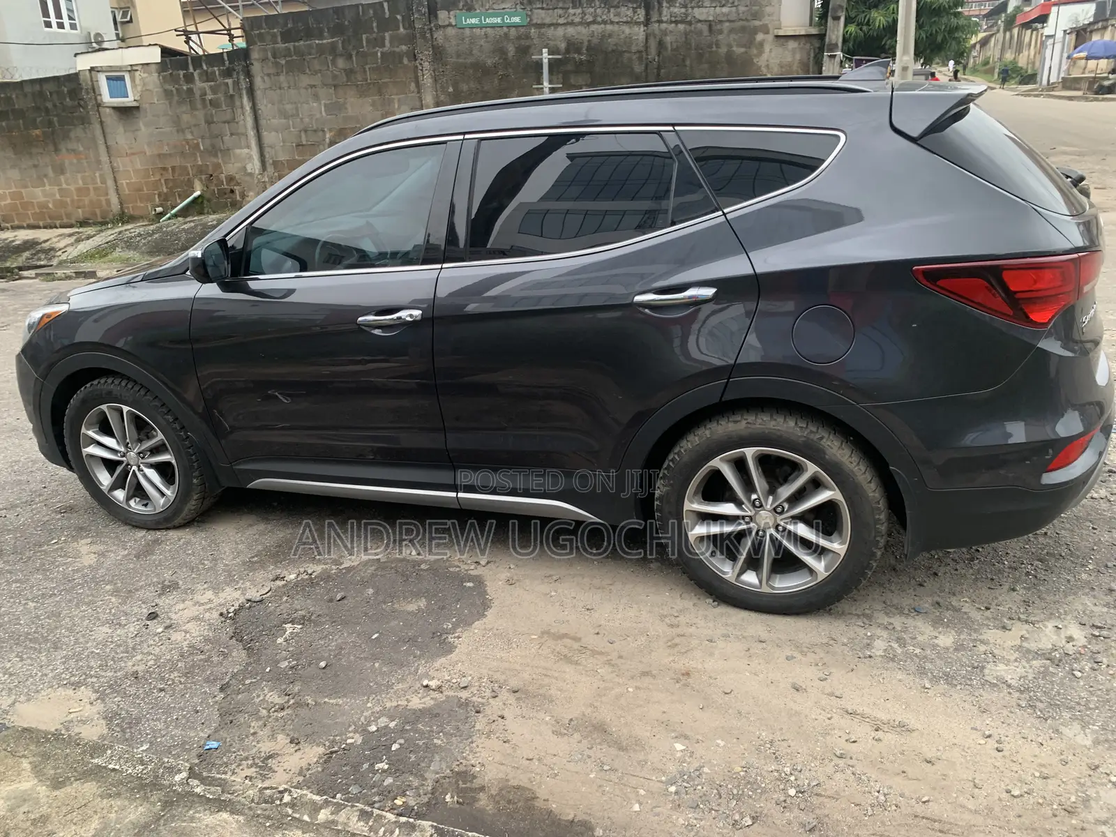 Hyundai Santa Fe 2017 Gray