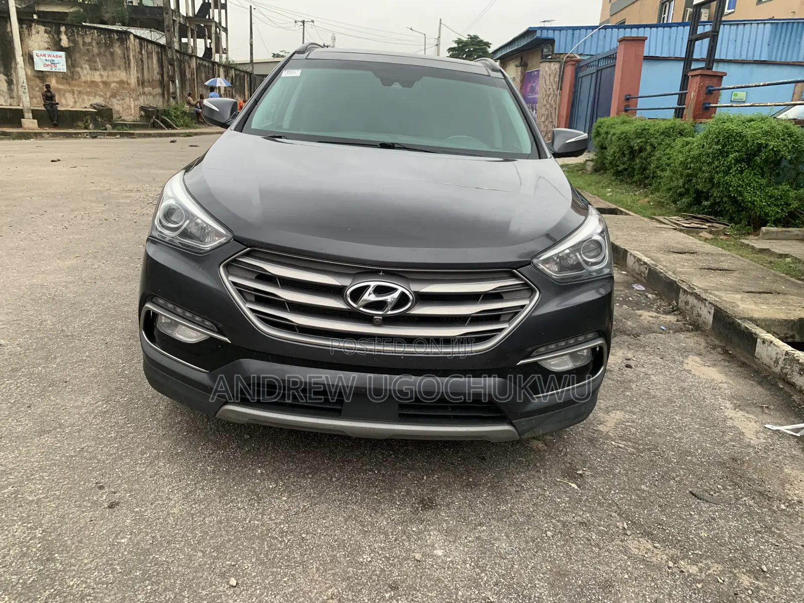 Hyundai Santa Fe 2017 Gray