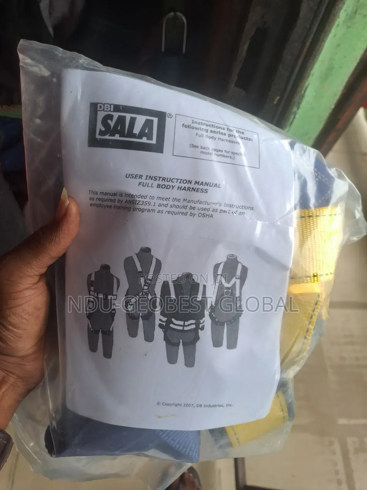 DBI-SALA Full Body Harness Belt