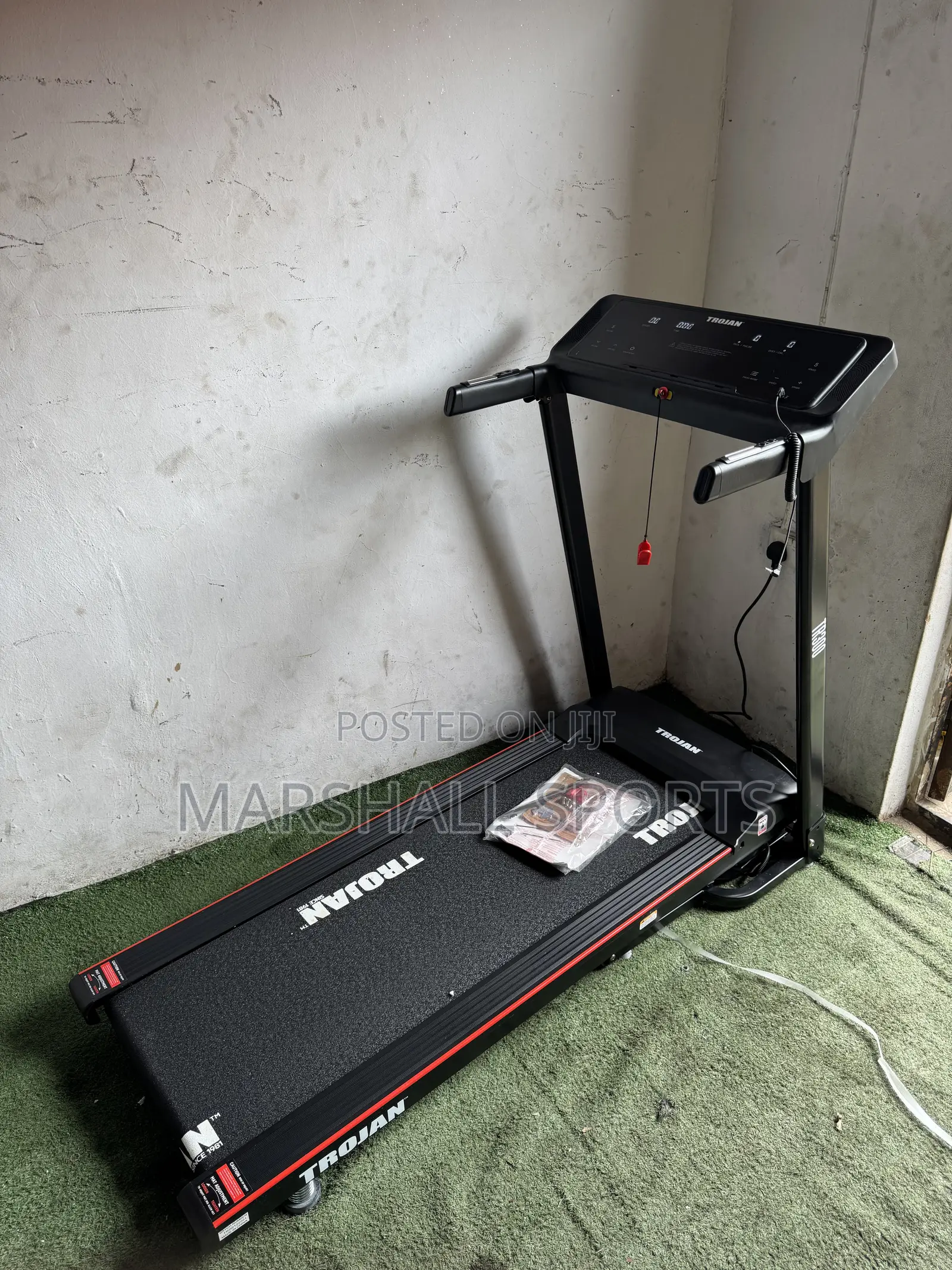 3hp Brand New Trojan Treadmill With Incline and Mp3