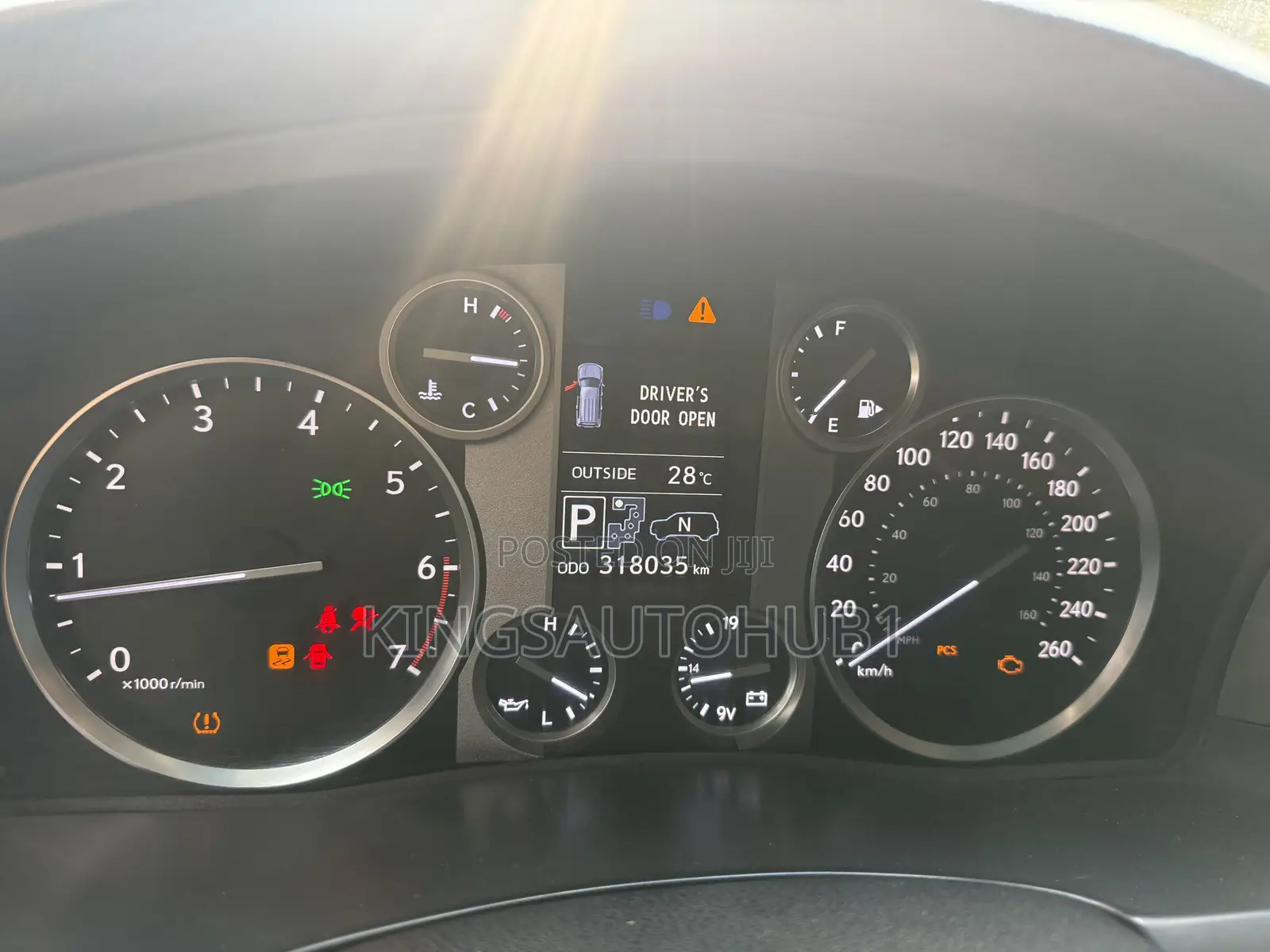 Lexus LX 570 AWD 2015 Black