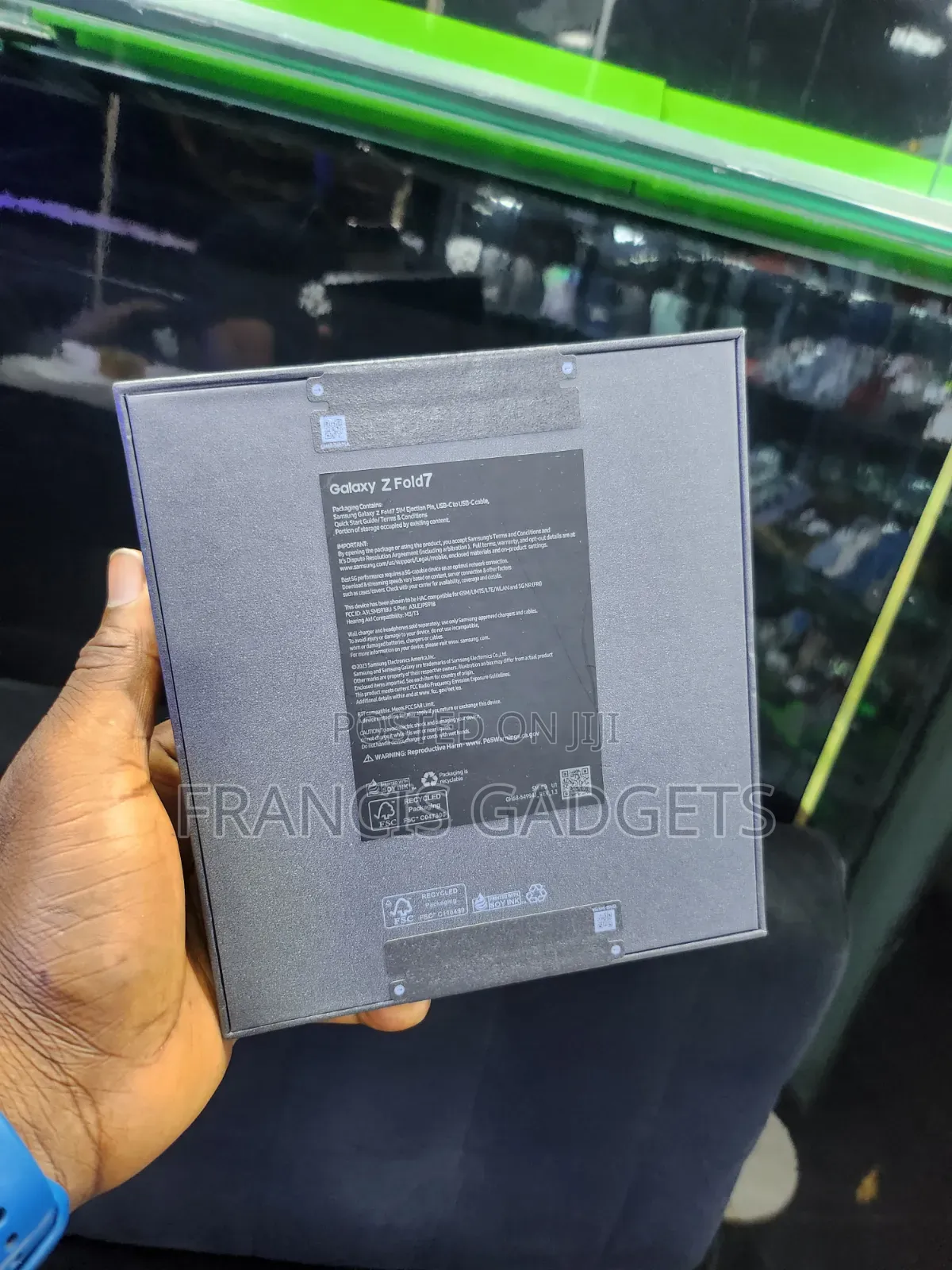 New Samsung Galaxy Z Fold7 1 TB Black