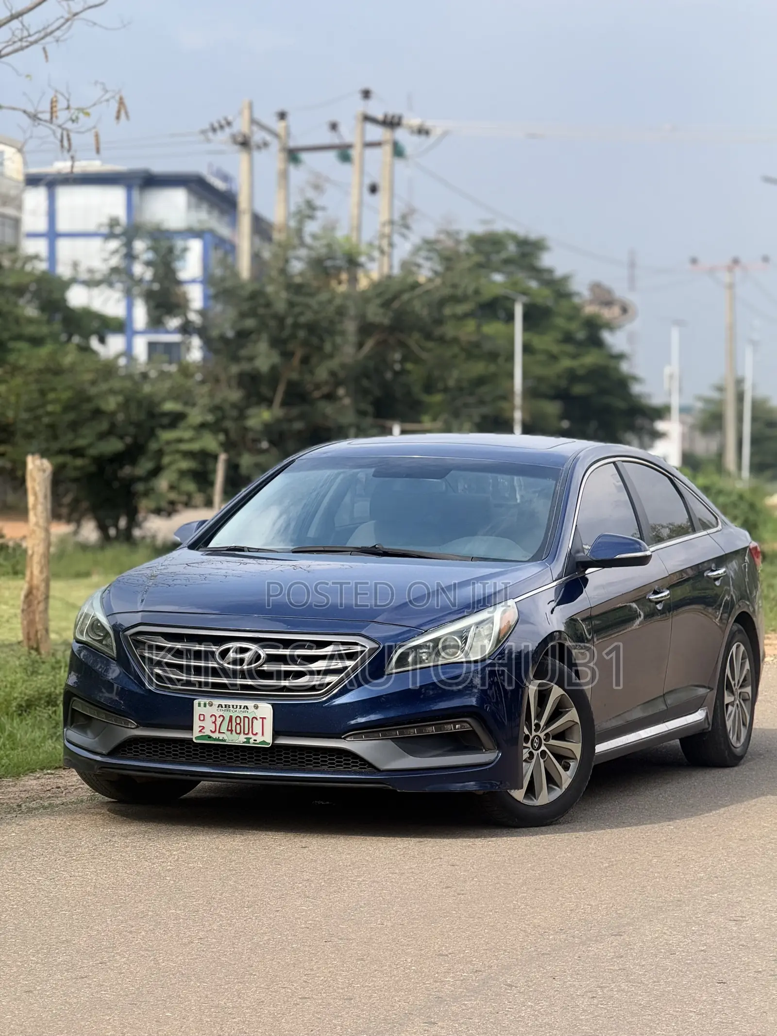 Hyundai Sonata Sport Sedan FWD (2.4L 4cyl 6A) 2017 Blue