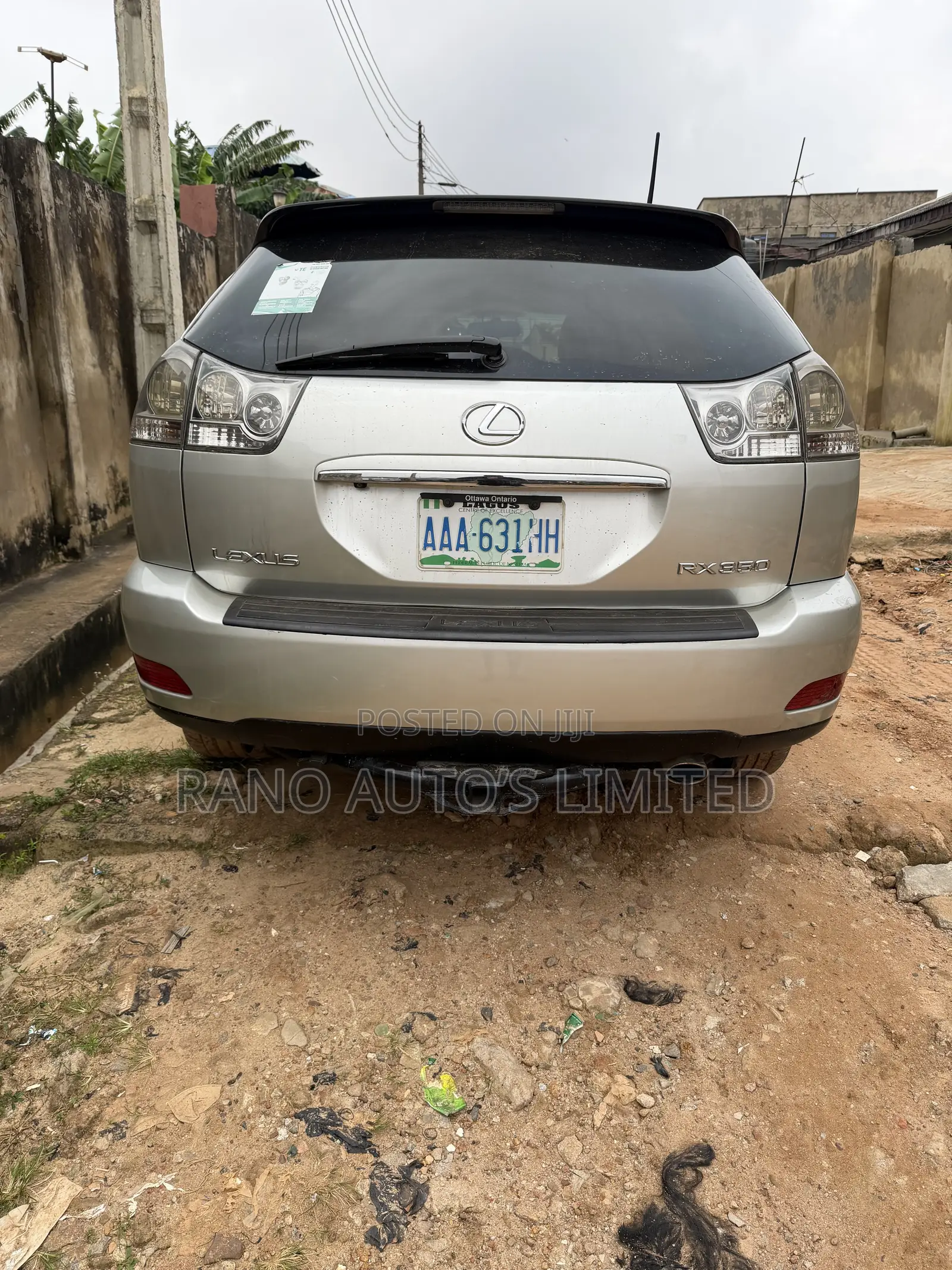 Lexus RX 350 2007 Silver