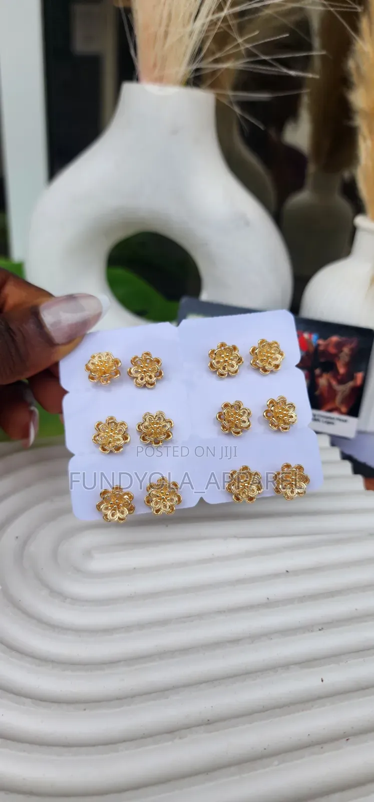 Bloom Pin Casual Earring