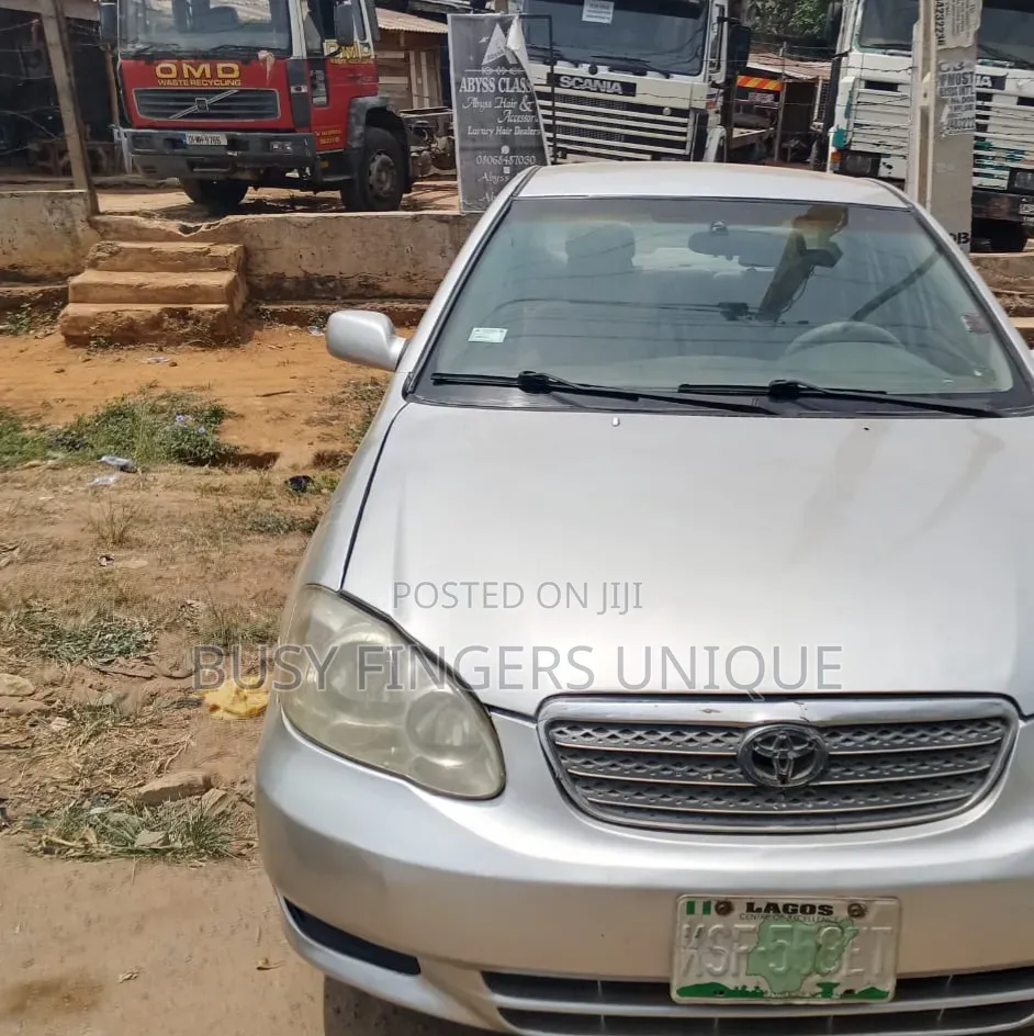 Toyota Corolla 2003 Silver