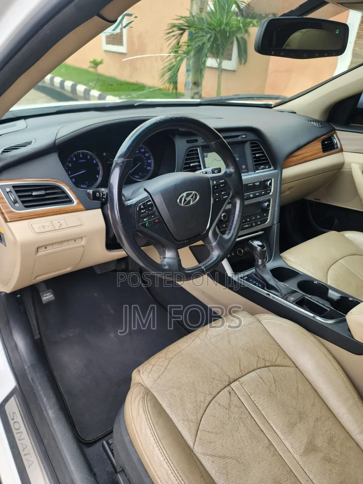 Hyundai Sonata Limited 4dr Sedan (2.4L 4cyl 6A) 2015 White
