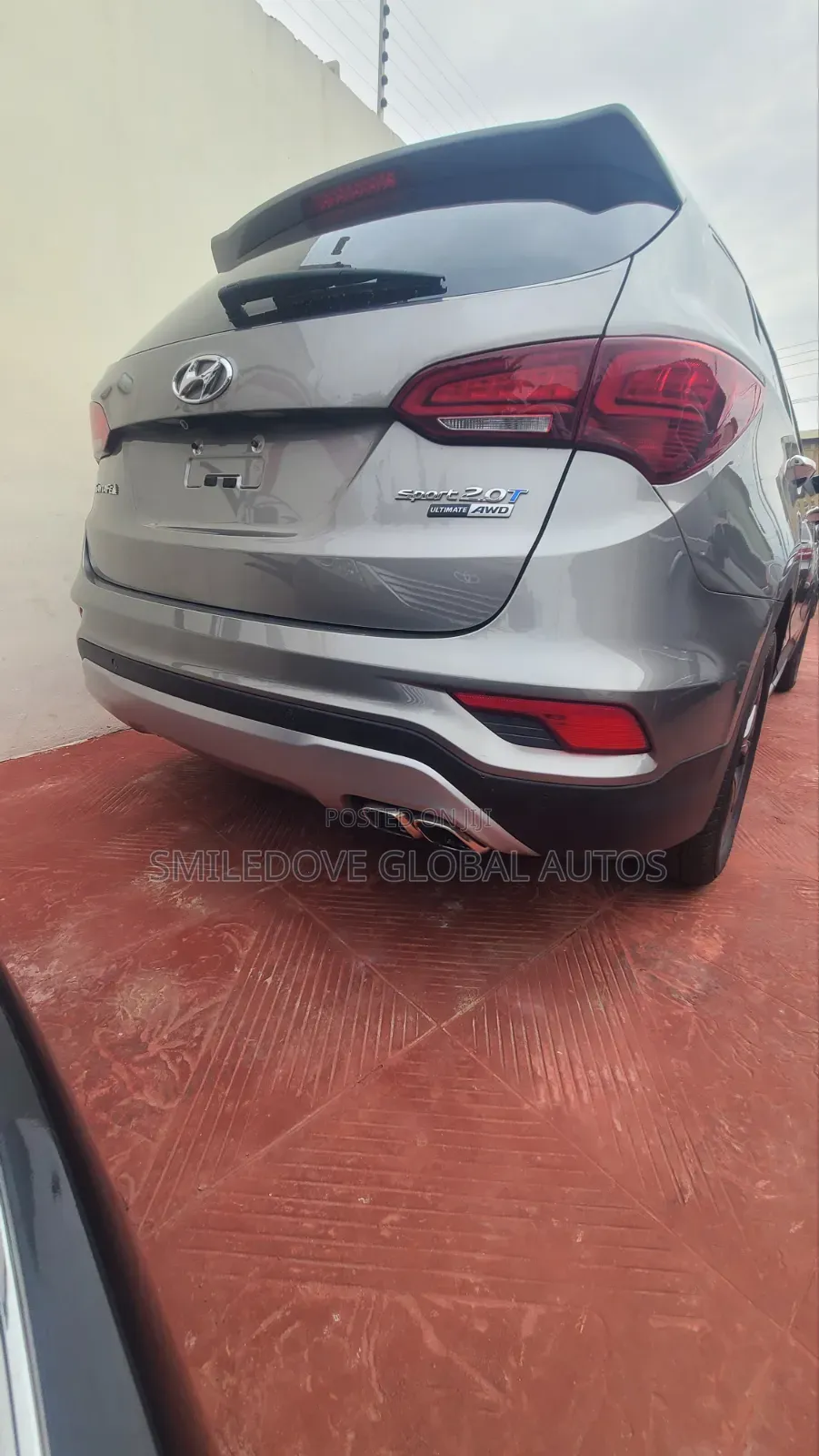Hyundai Santa Fe 2017 Gray