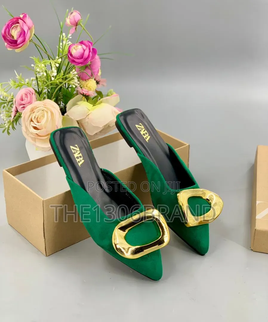 Zara Half Shoe Mule Slippers