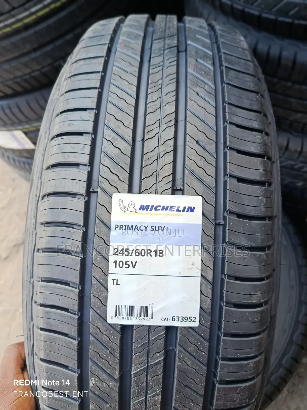 245/60r18 Michelin Tire