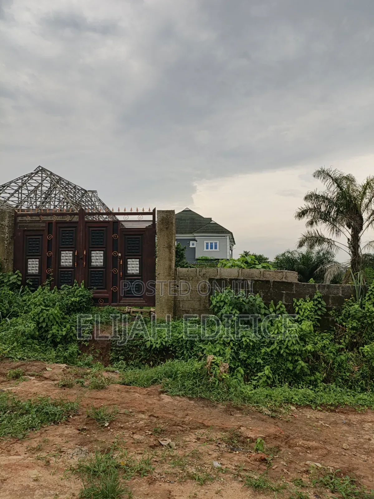 Fenced Gated One Half Plot at Ewu Owa Off Gberigbe Road, Ikorodu
