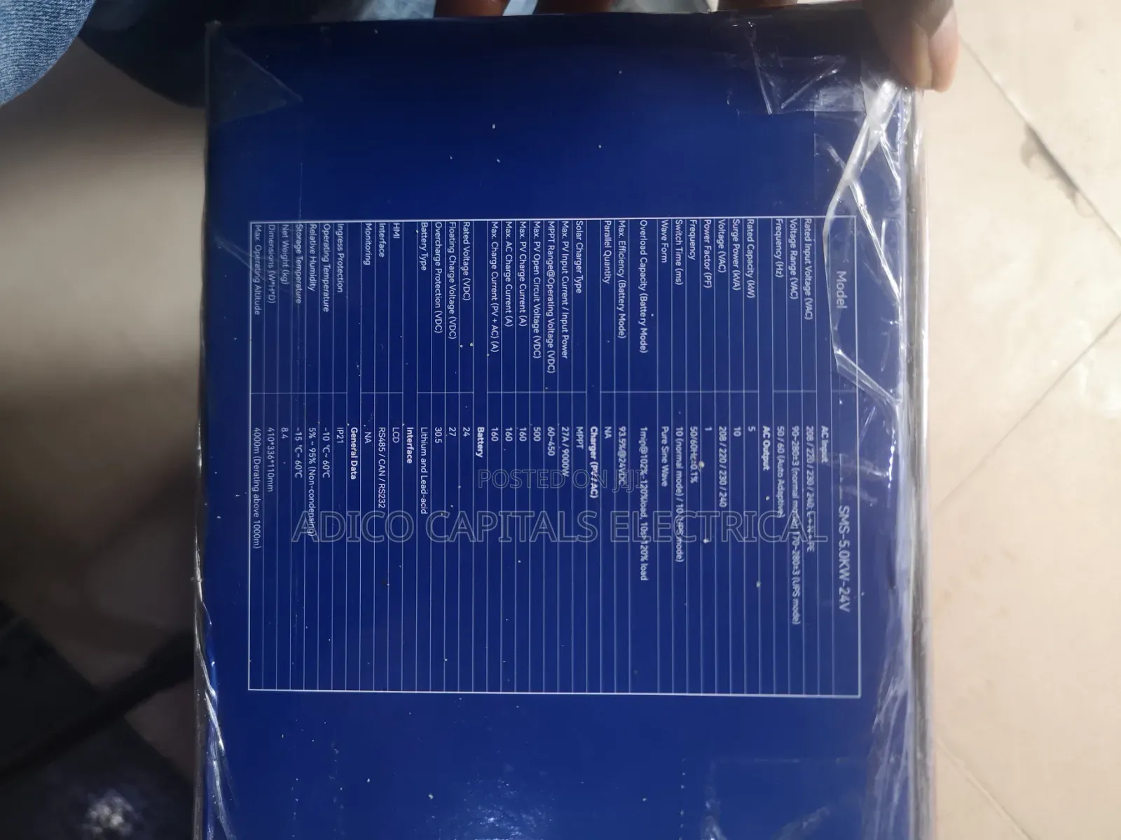 5kw SMS Hybrid Solar Inverter
