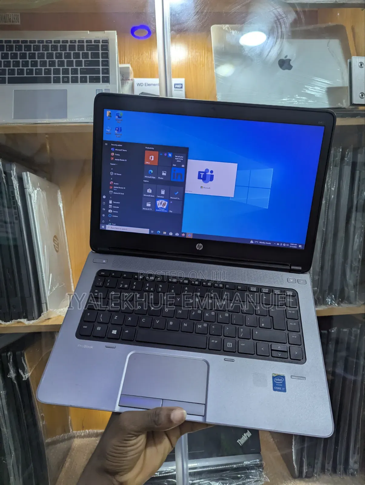 Laptop HP ProBook 640 G1 8GB Intel Core i7 SSD 128GB