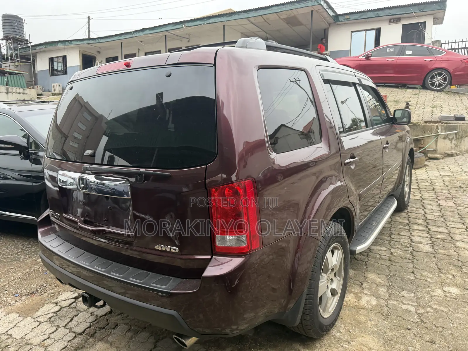 Honda Pilot EX-L 4dr SUV 4WD (3.5L 6cyl 5A) 2010 Red