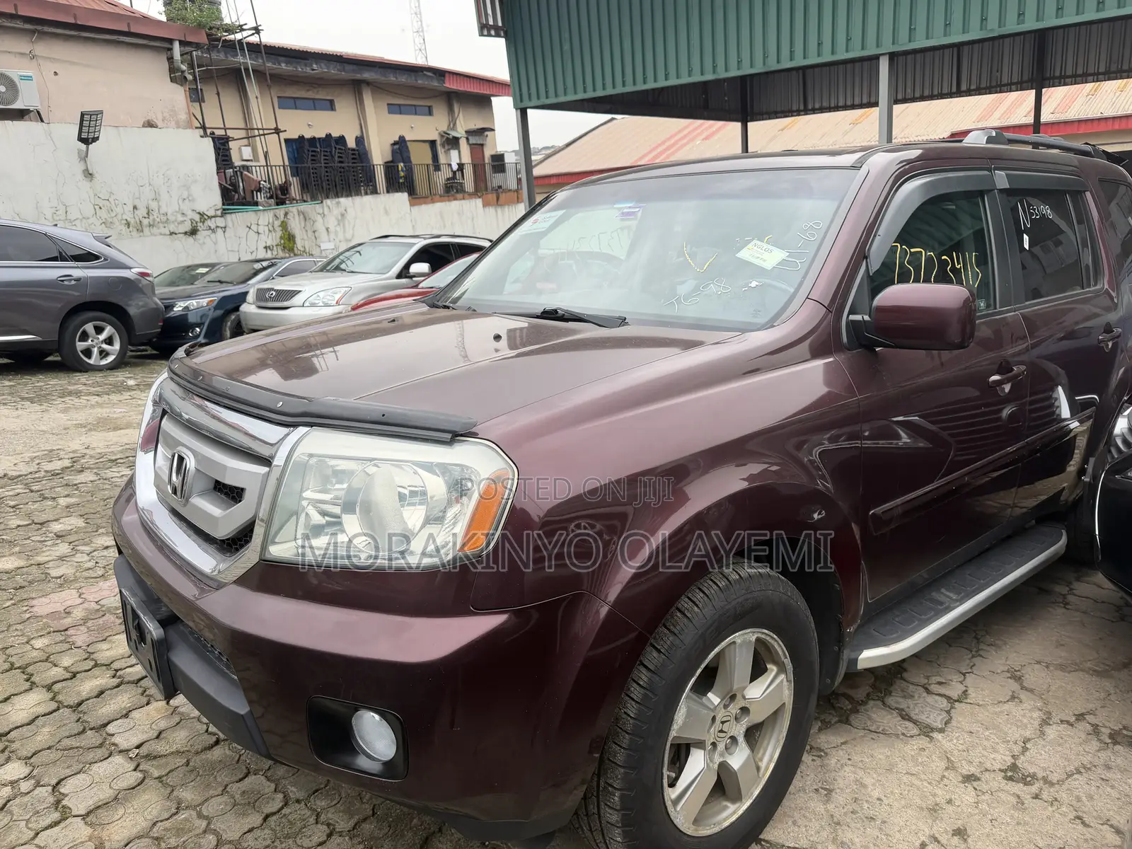 Honda Pilot EX-L 4dr SUV 4WD (3.5L 6cyl 5A) 2010 Red