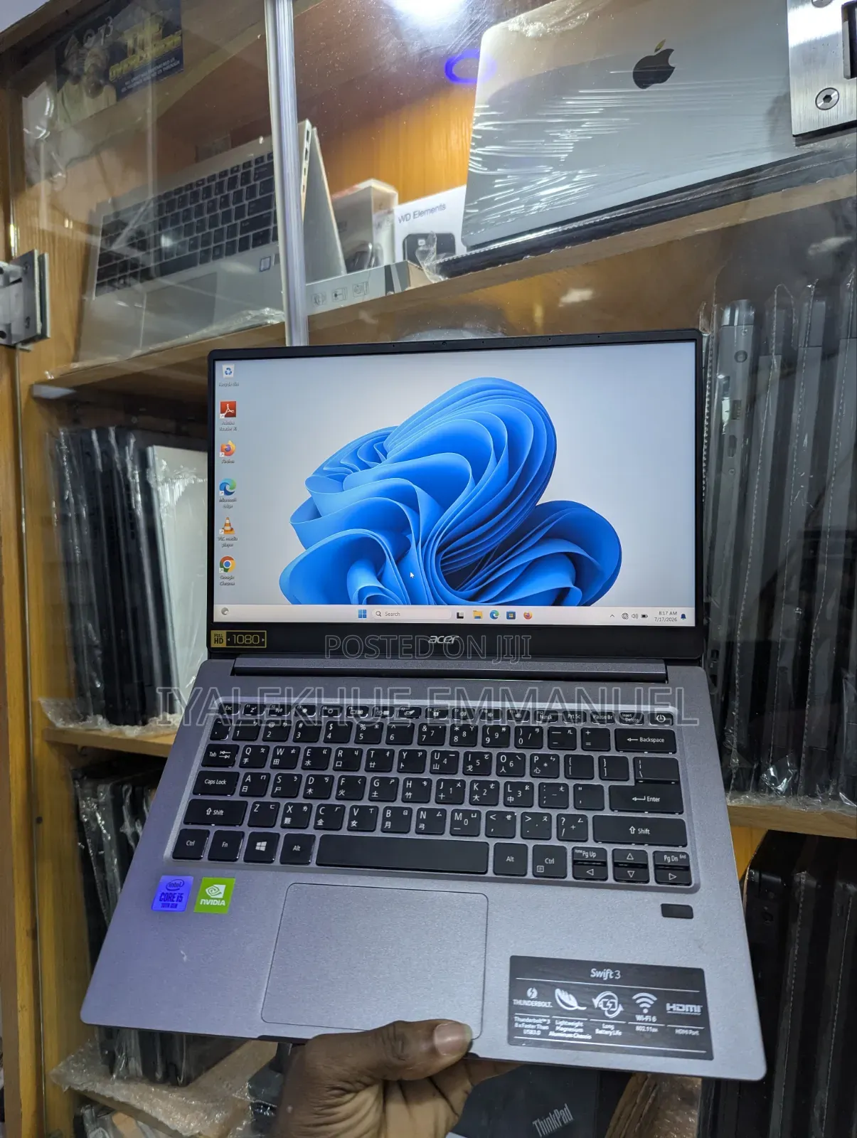 Laptop Acer Swift 3 8GB Intel Core i5 SSD 256GB