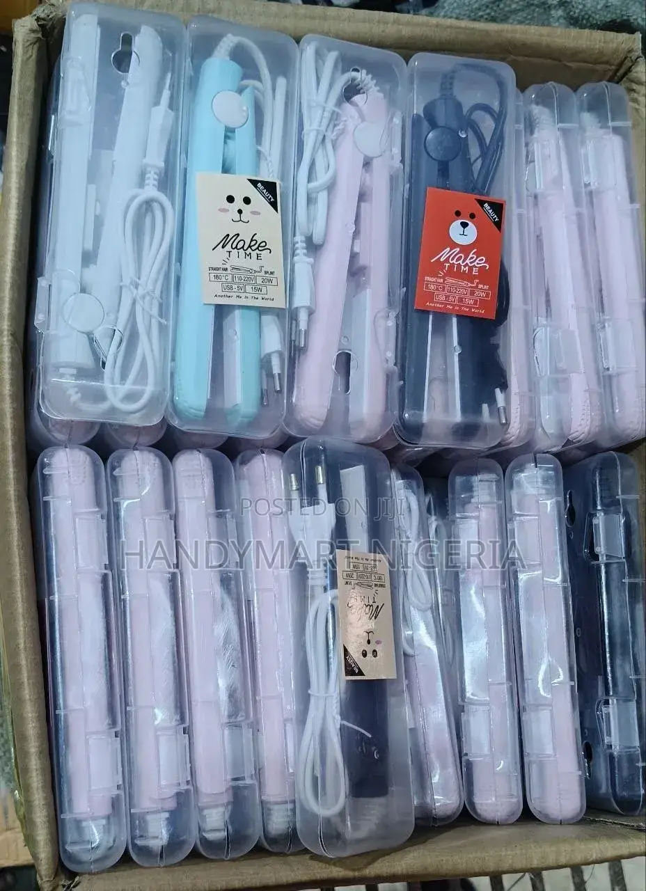 Mini Hair Straightener and Perfect Nylon Sealer