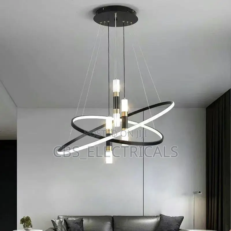 Sculptural Modern Pendant Chandelier