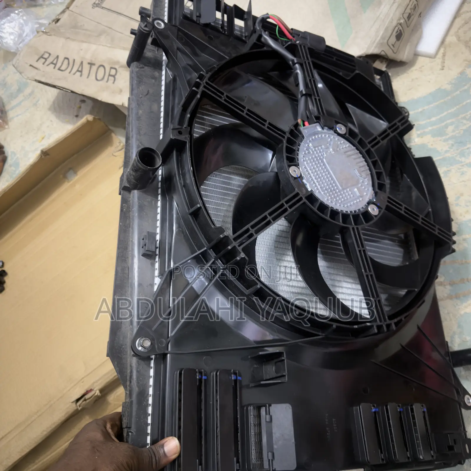 2016 2017 2018 2020 Mazda CX9 Radiator With Fan and Reservoir