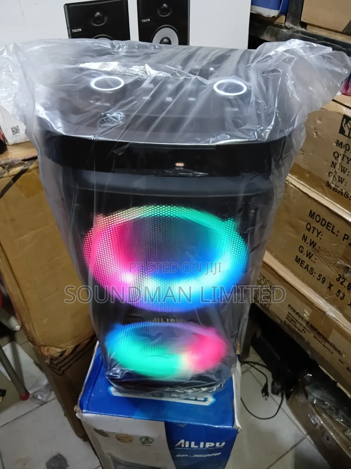 Ailipu Portable Rechargeable PA System and Party Speaker SP-3622D
