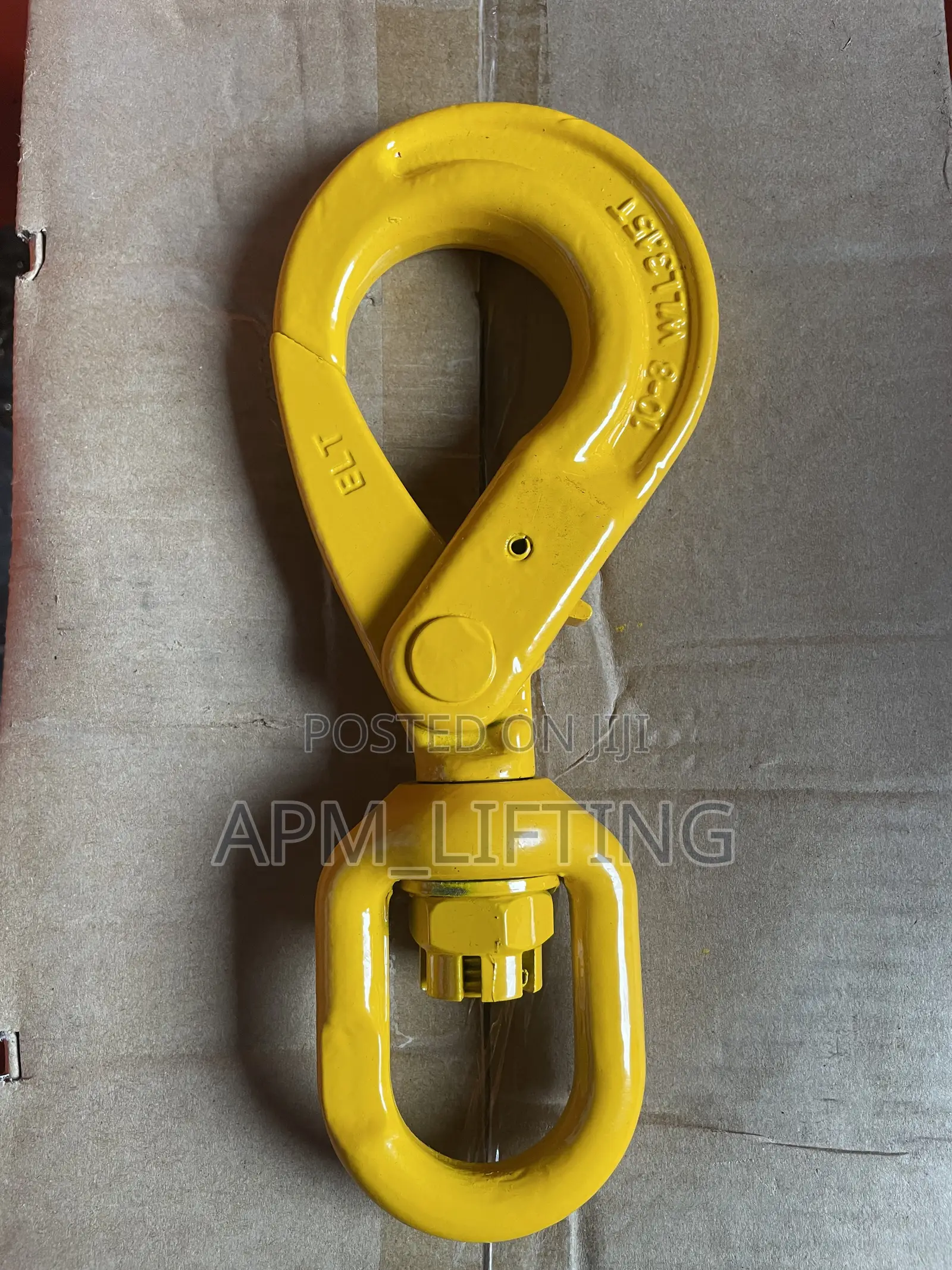 10-8 Shurloc Eye Swivel Self-Locking Hook 3.15T