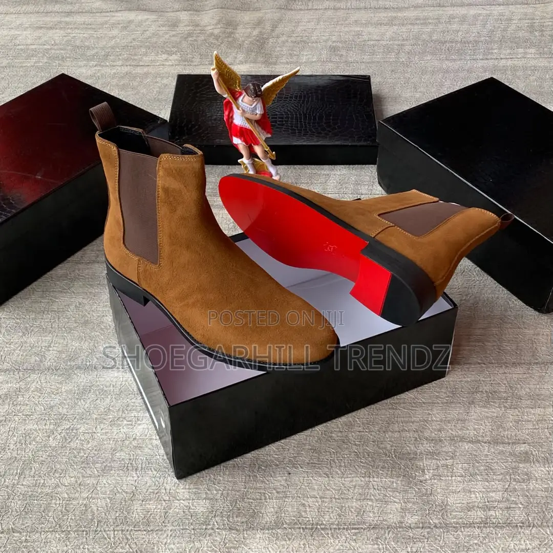 CL Suede Chelsea High Boots | Premium Luxury Timeless Style