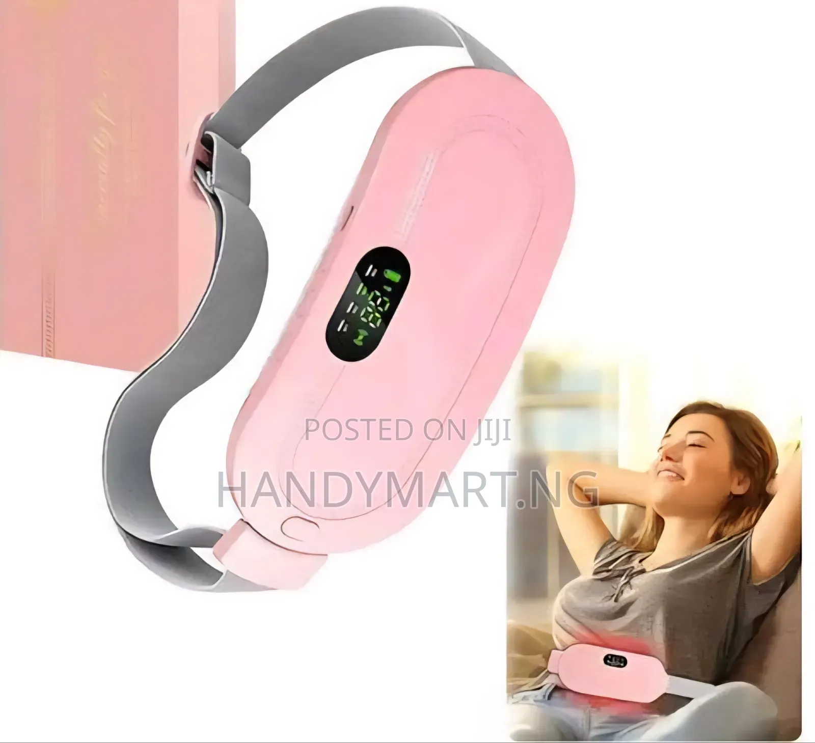 Cordless Electric Menstrual Heating Pad Abdominal Massager Belt 20%OFF
