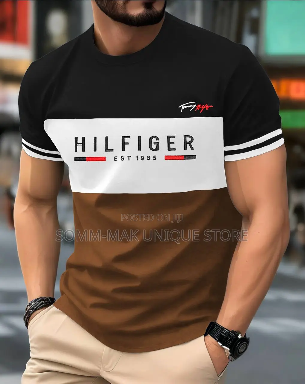 Hilfiger's MENS Quality Single Round Neck