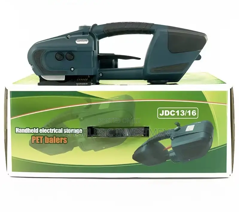 JDC13/16mm Battery Powered PP/PET Plastic Strapping Machine