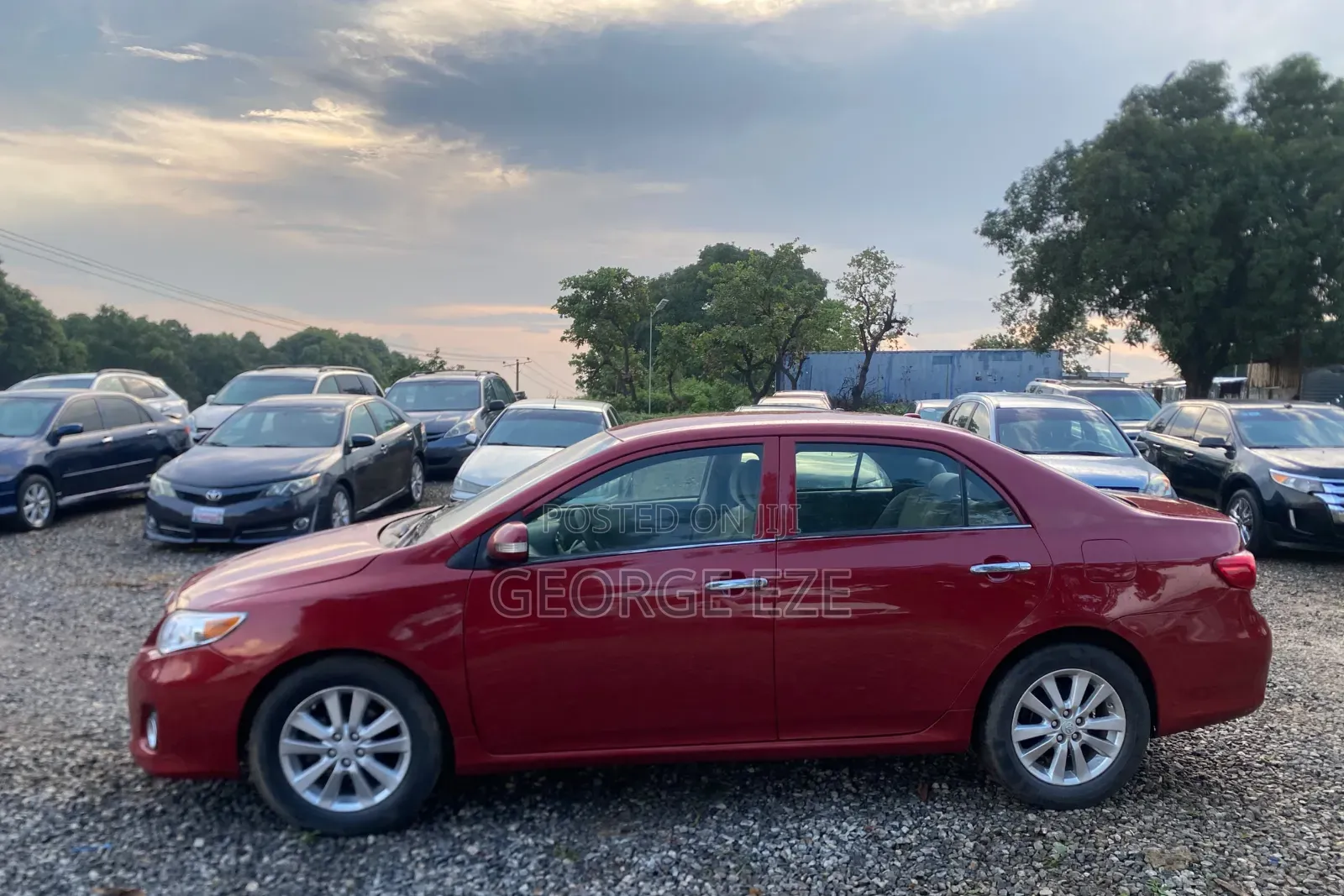 Toyota Corolla 2013 Red