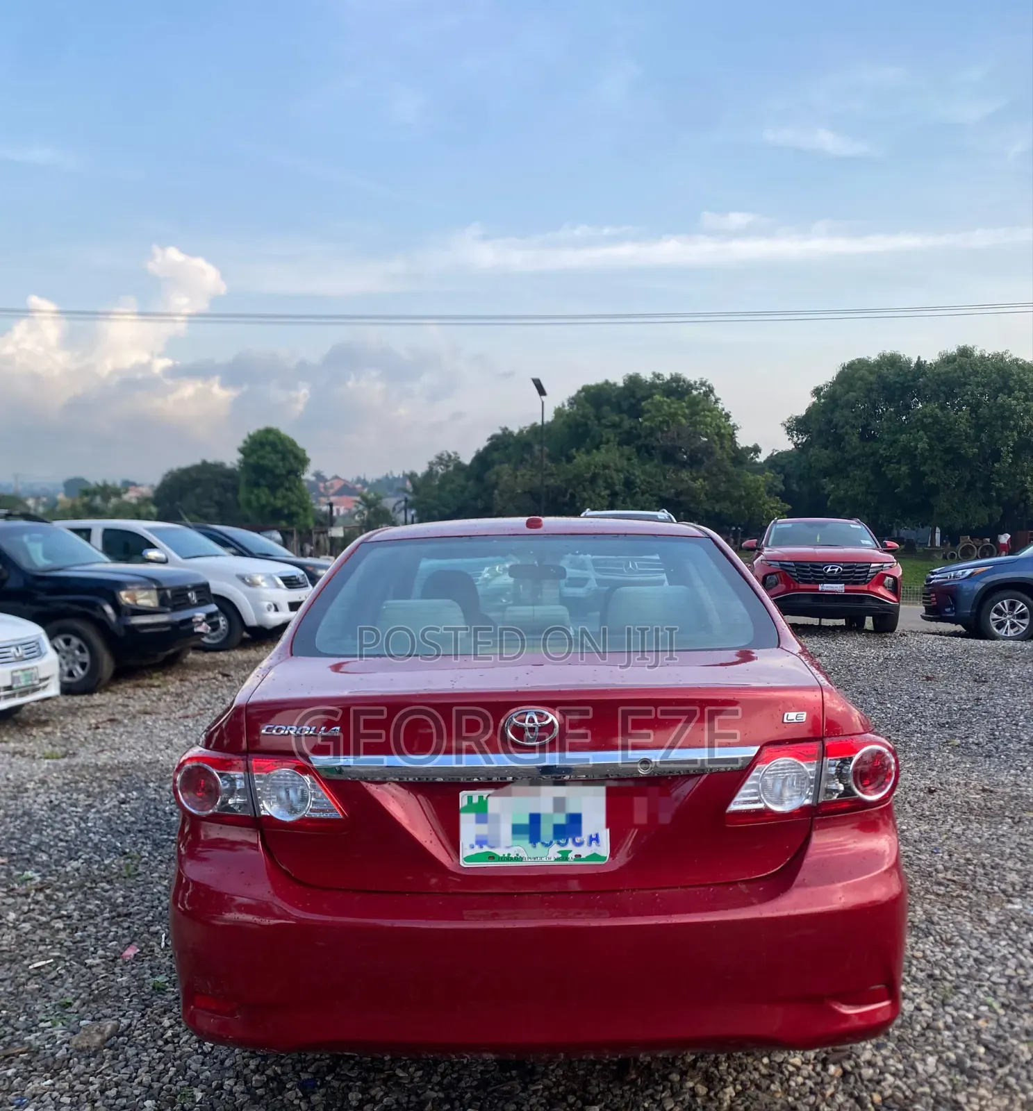 Toyota Corolla 2013 Red
