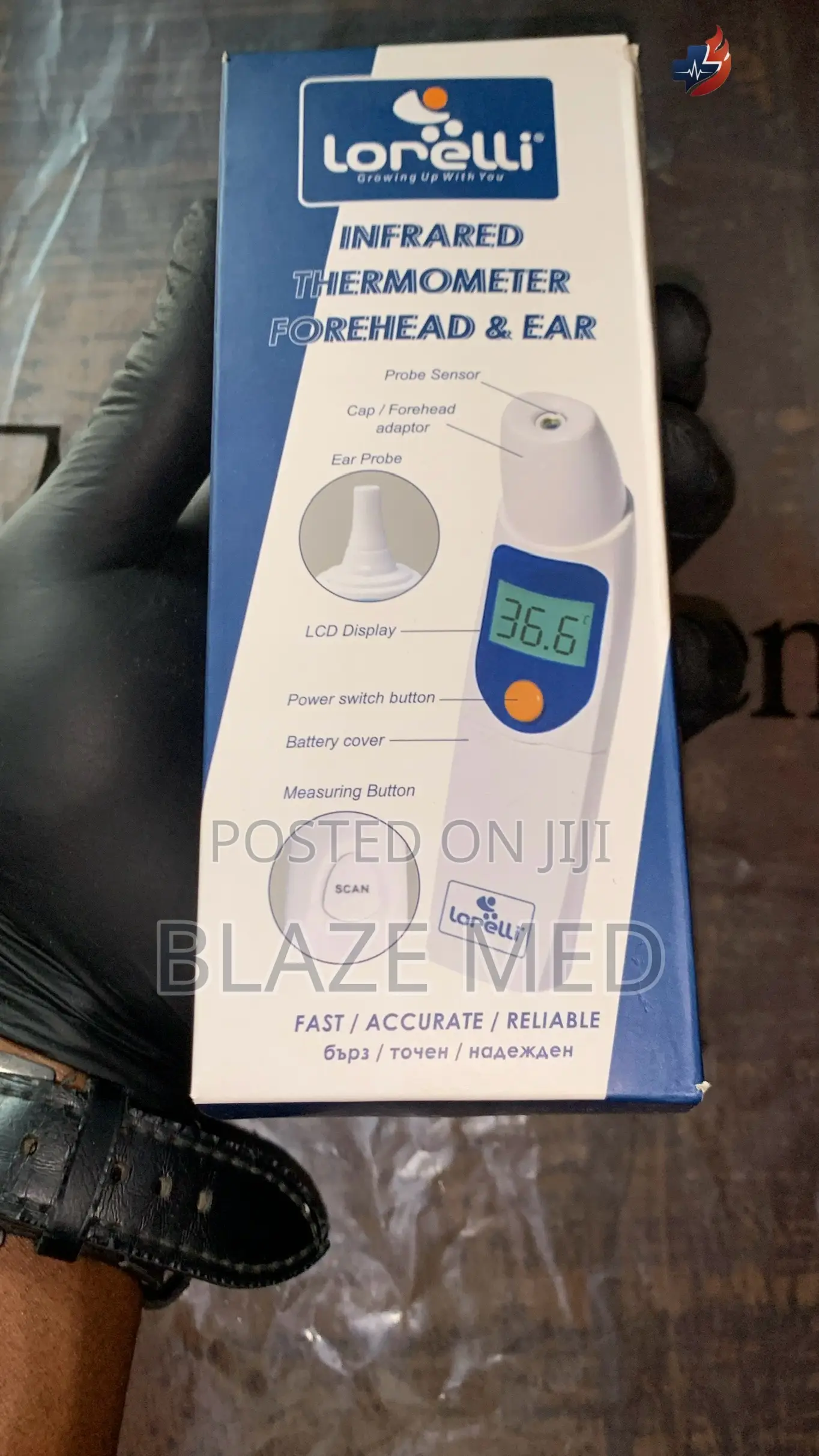 Infrared Thermometer (Ear and Forehead)