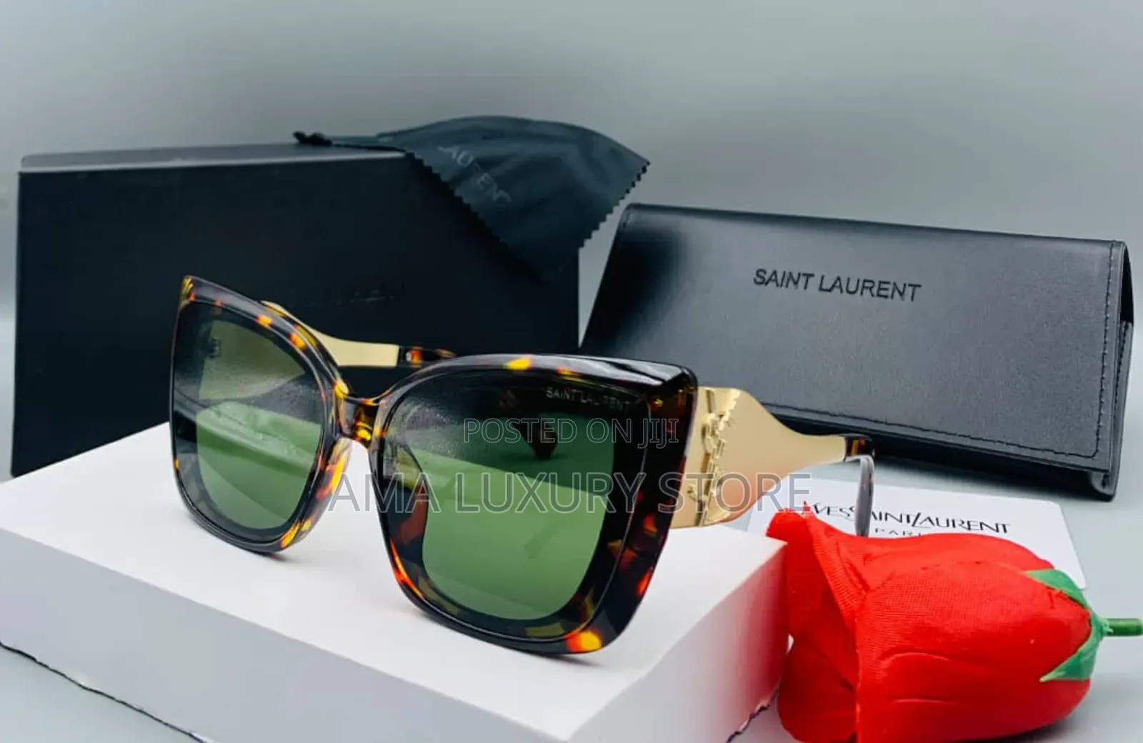 Saint Laurent Luxury Female Designer Glasses–Stylish Premium Quality