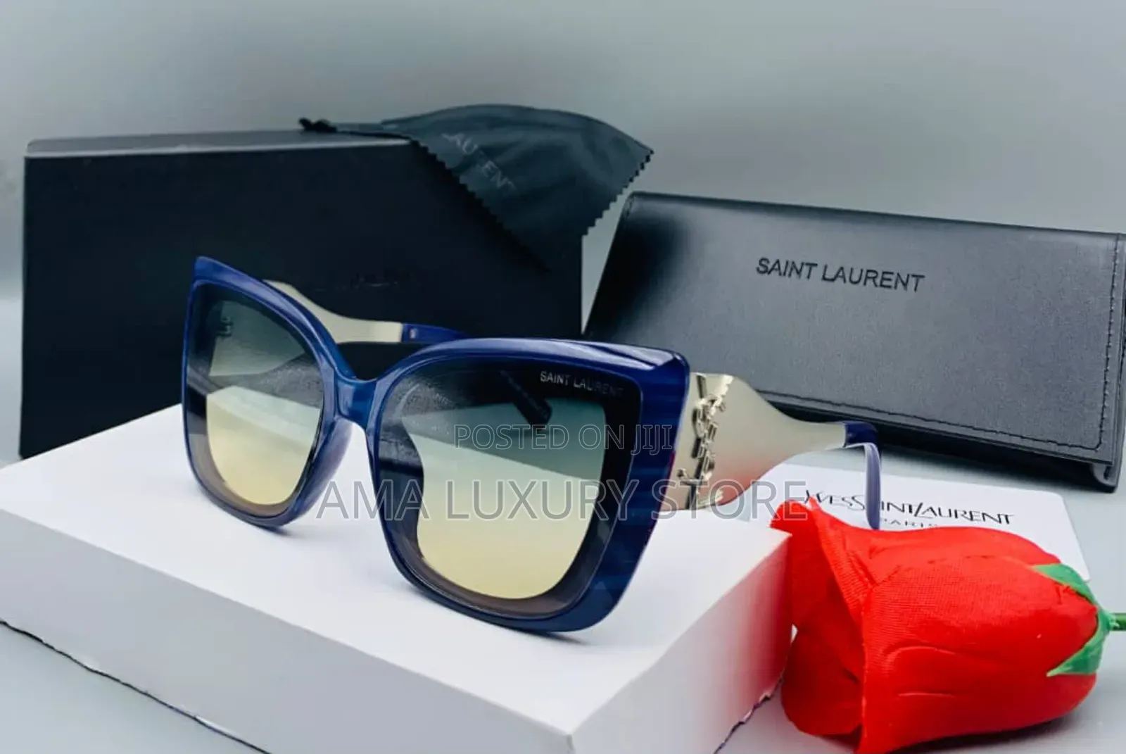 Saint Laurent Luxury Female Designer Glasses–Stylish Premium Quality