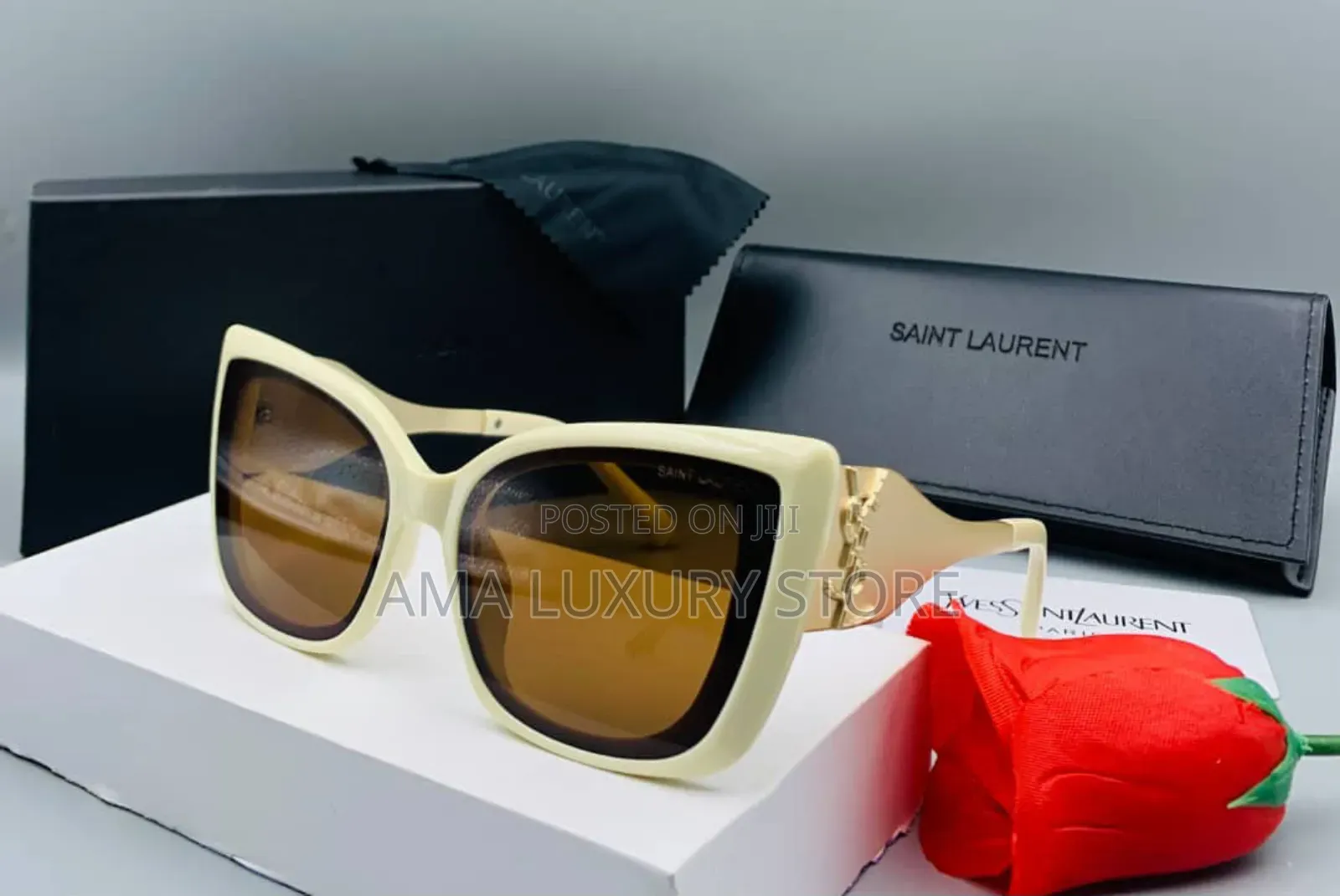 Saint Laurent Luxury Female Designer Glasses–Stylish Premium Quality