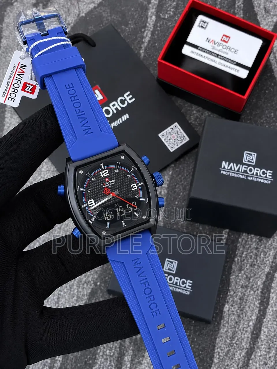 Naviforce Dual Time Display Men's Sport Watch
