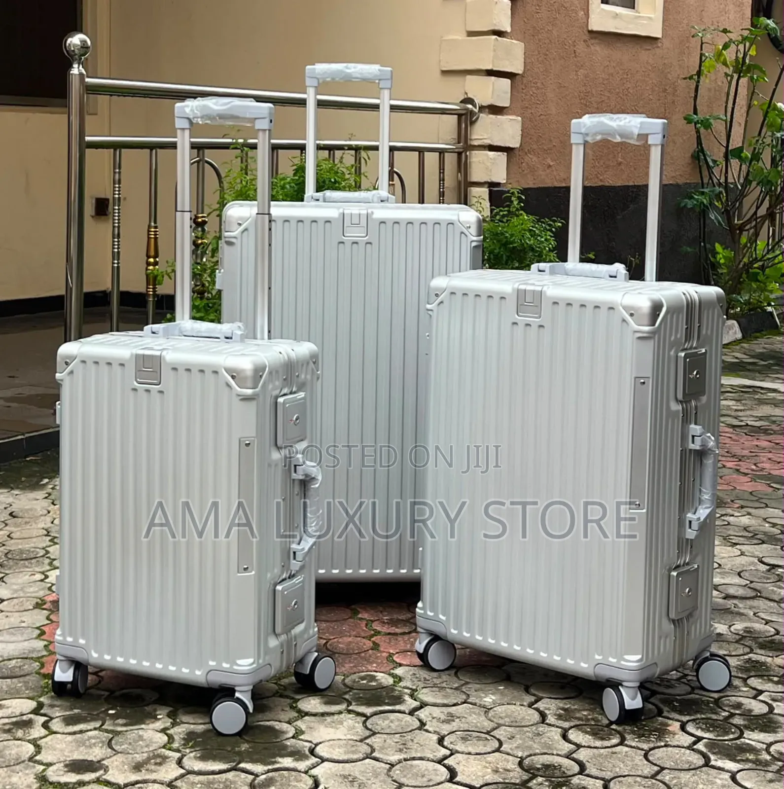 Premium Luxury Travel Luggage 3in1 Set – Spacious, Strong Durable