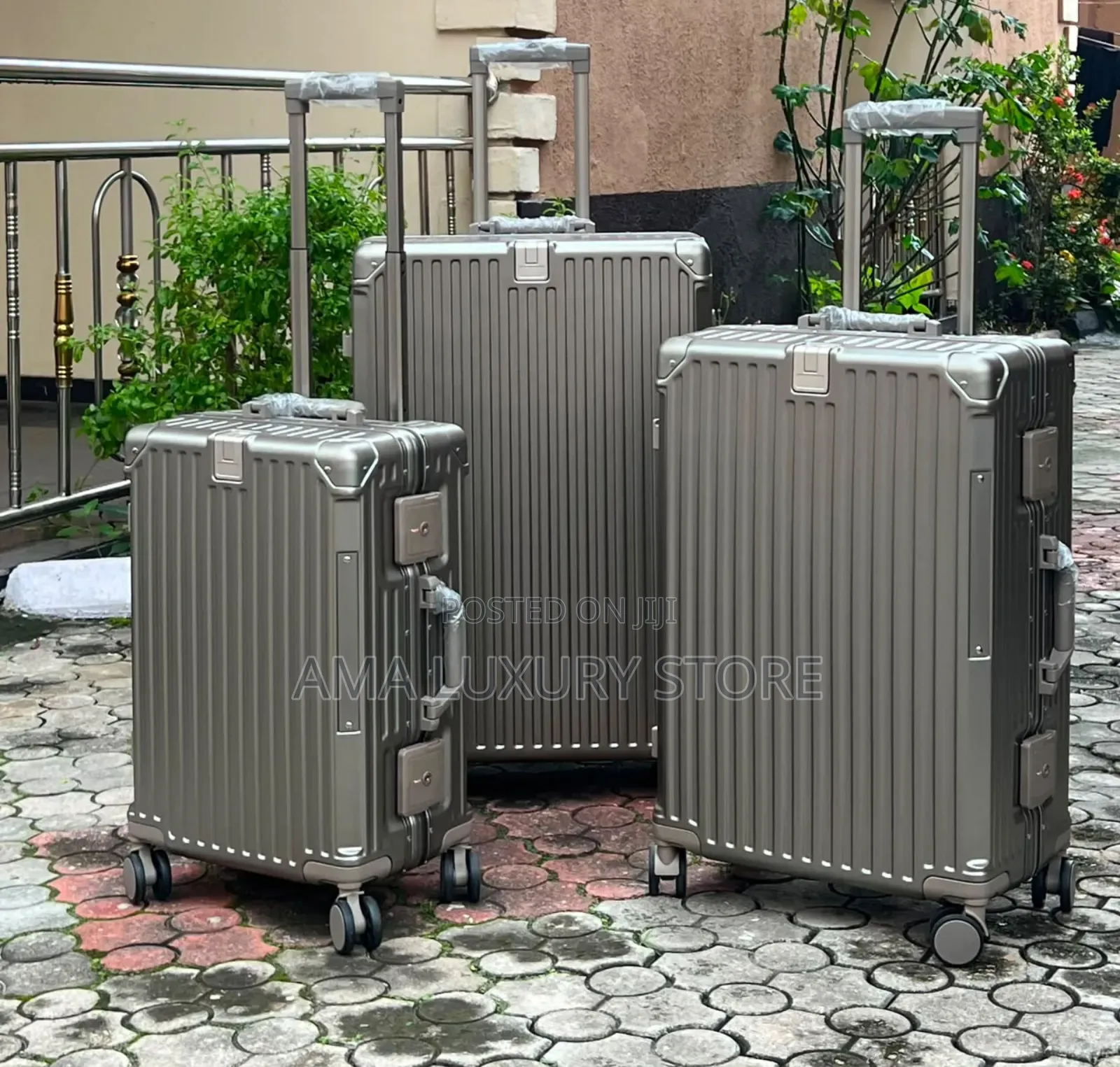 Premium Luxury Travel Luggage 3in1 Set – Spacious, Strong Durable